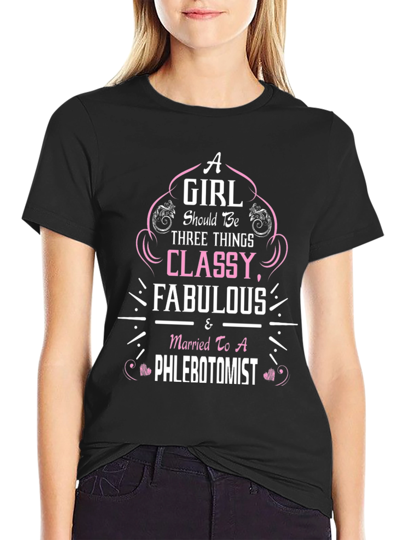 Classy Phlebotomist Wife T-Shirt