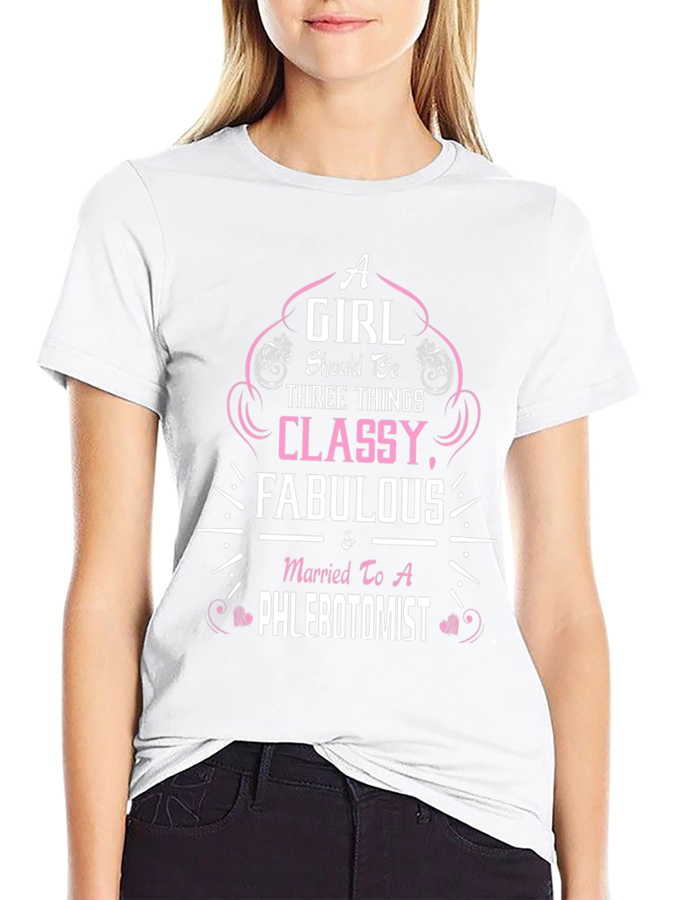 Classy Phlebotomist Wife T-Shirt