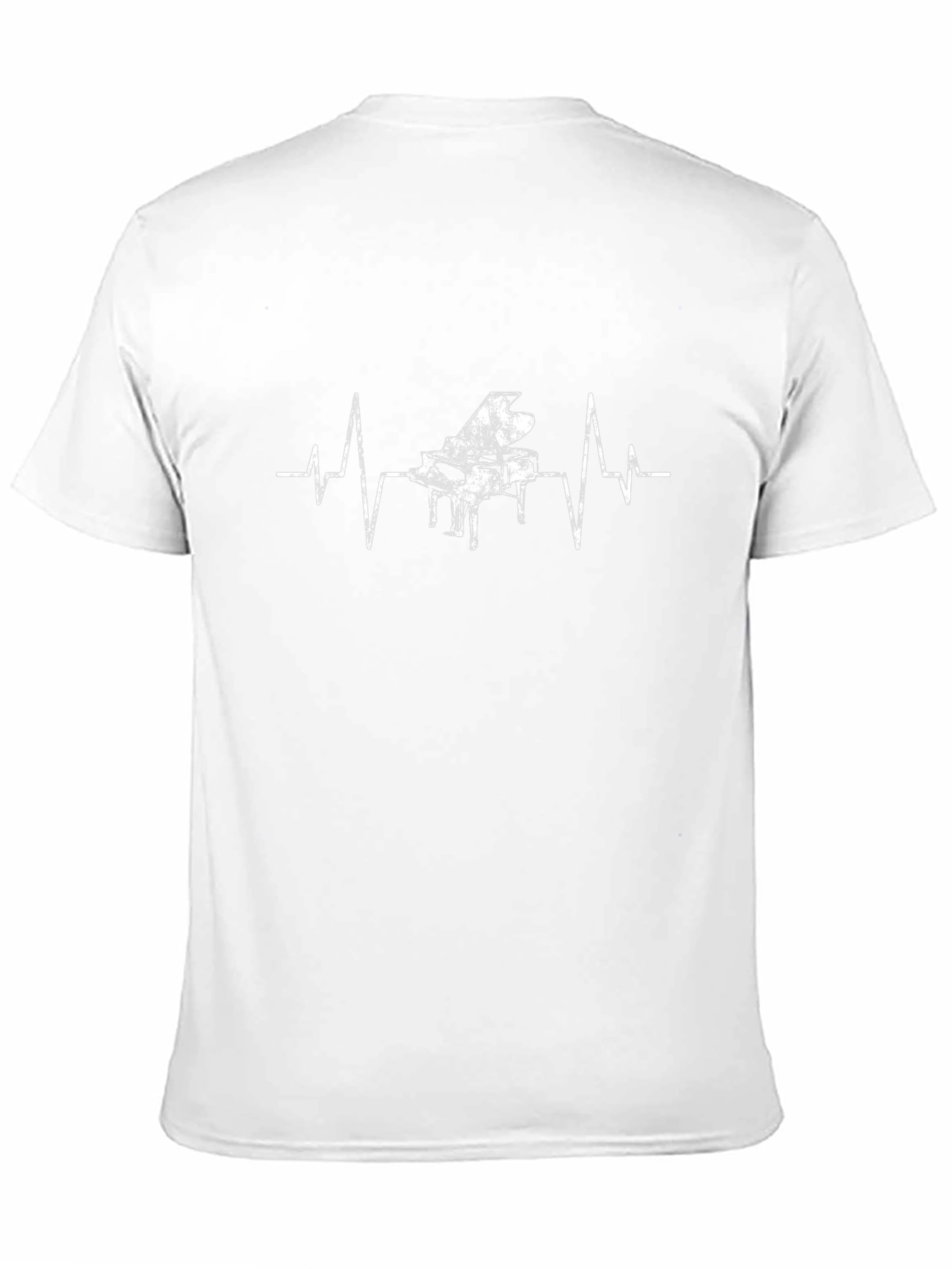 Piano Heartbeat T-Shirt - Musicians Style!