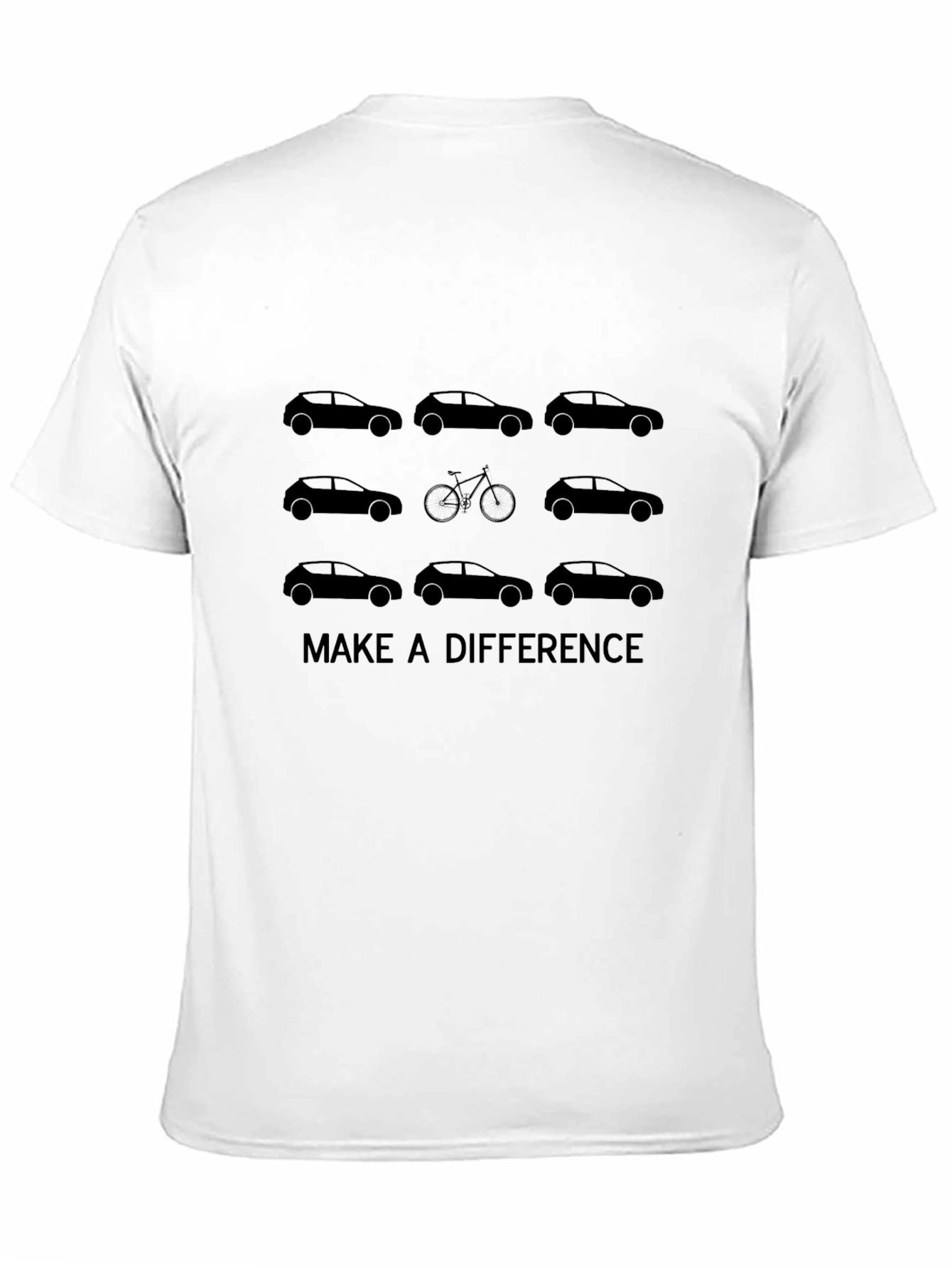 Eco-Friendly T-Shirt: Make a Difference with a Bike!