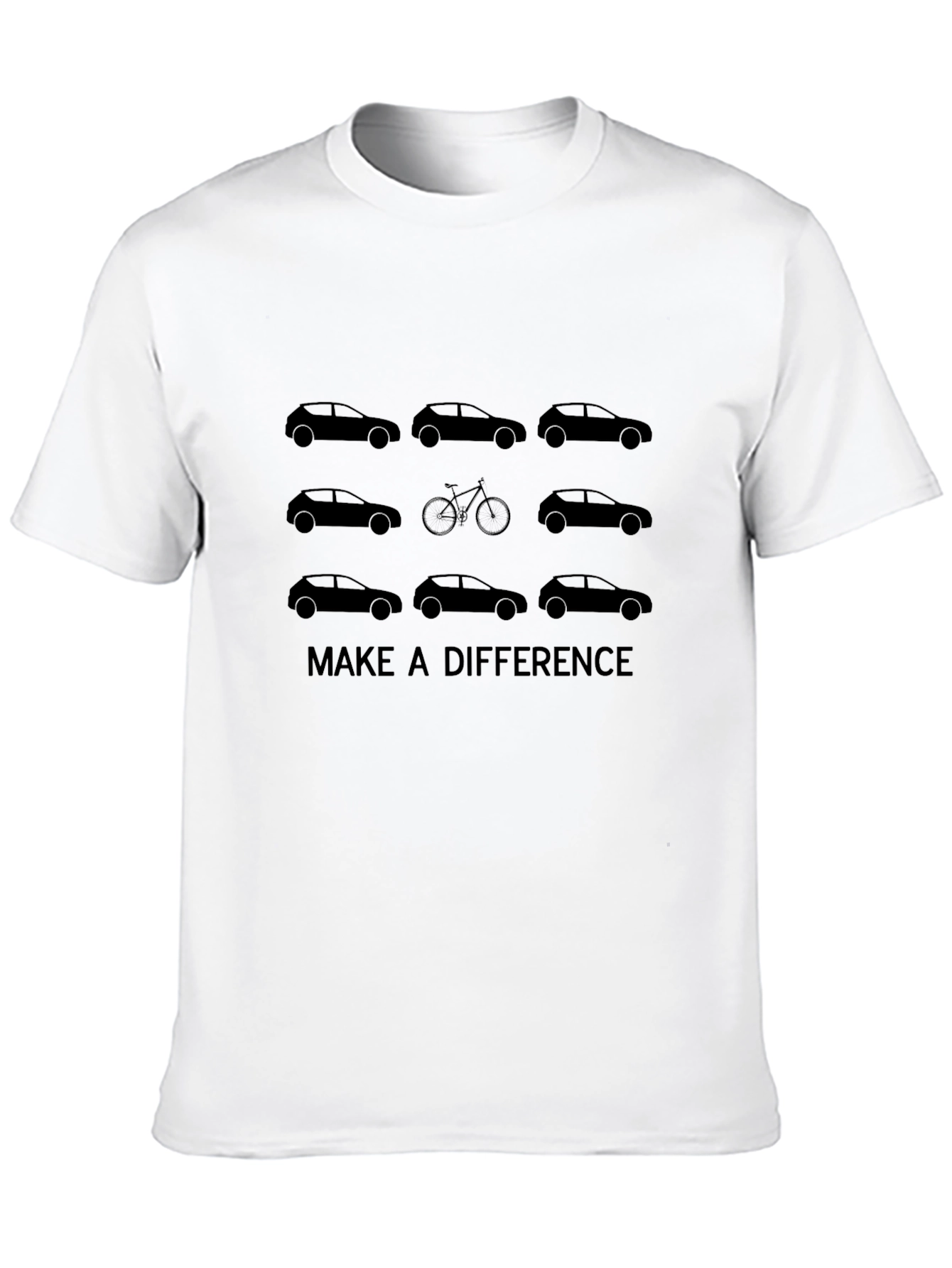 Eco-Friendly T-Shirt: Make a Difference with a Bike!