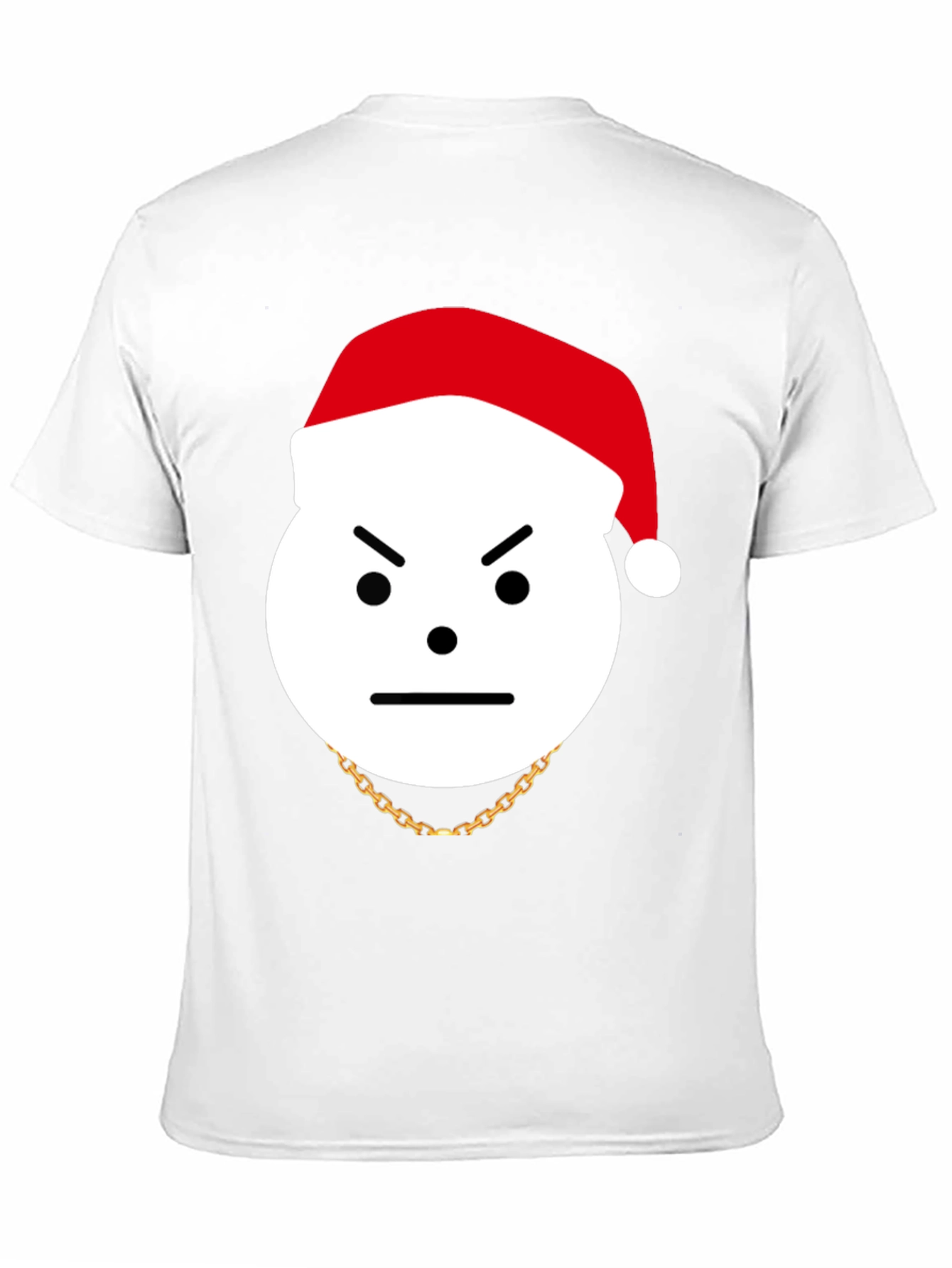 Grumpy Santa Graphic Tee - Holiday Humor
