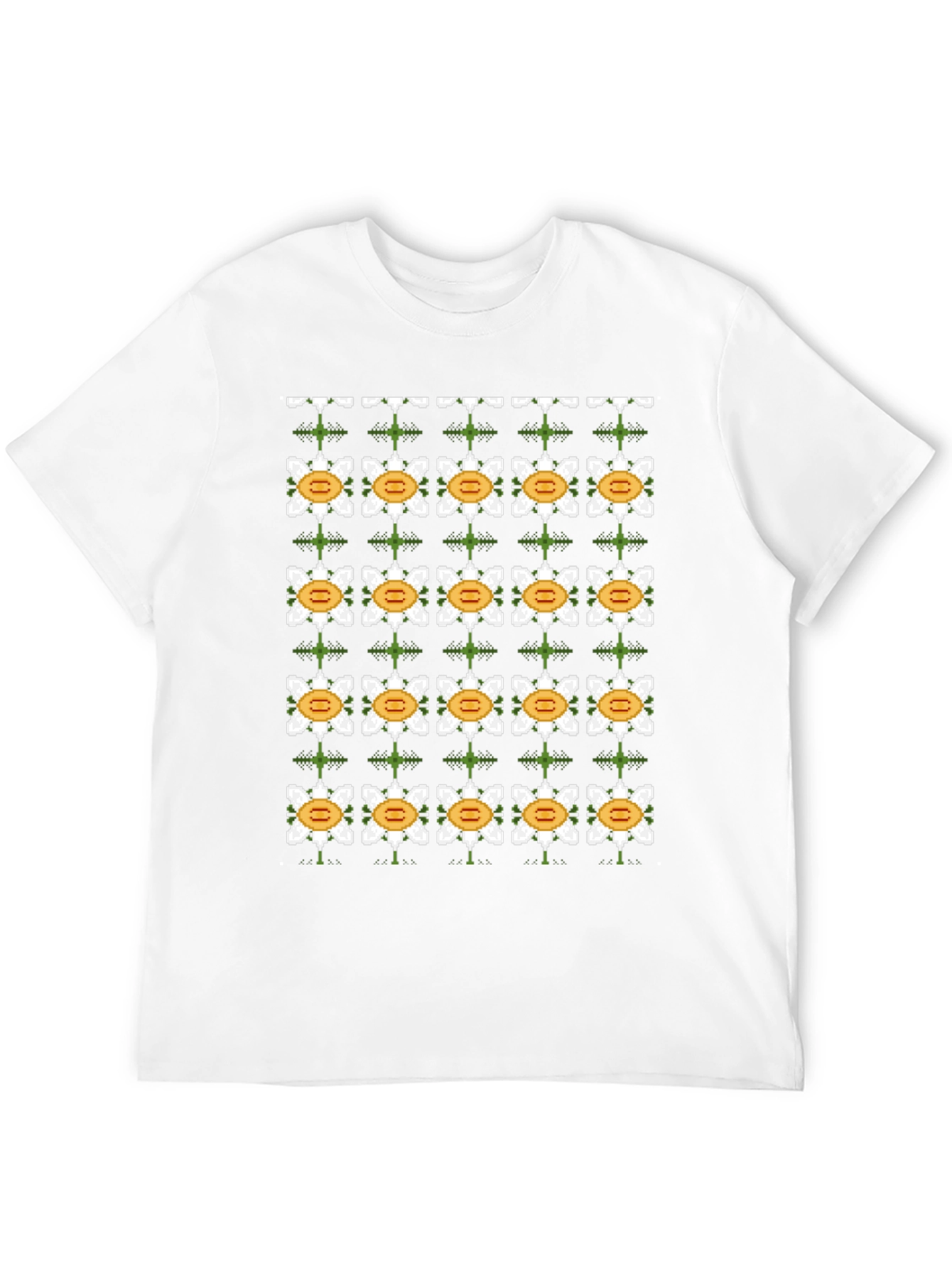 Pixel Flower Power Tee