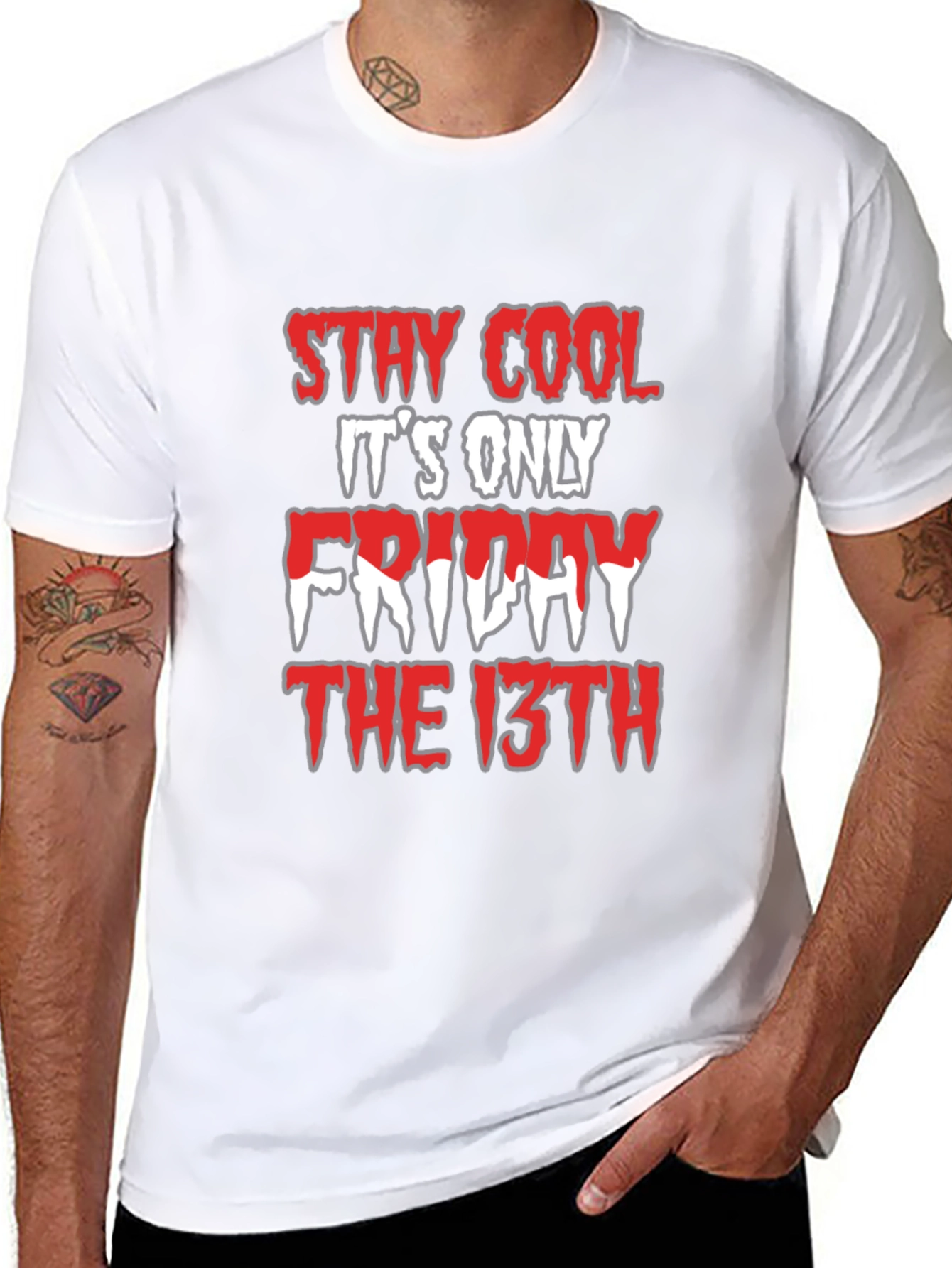 Stay Cool Friday the 13th Graphic Tee