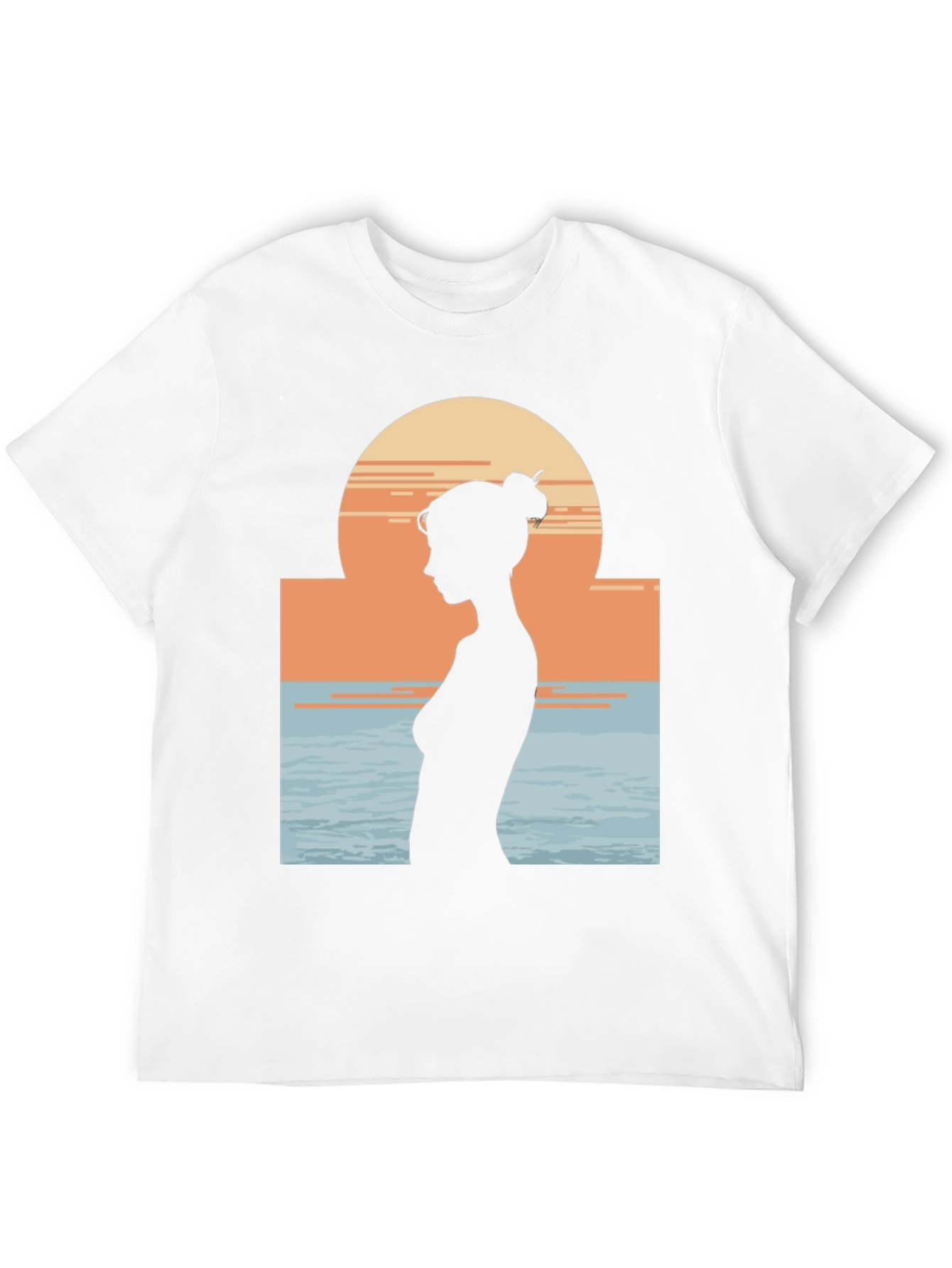 Silhouette Sunset Graphic Tee - Relaxed Fit