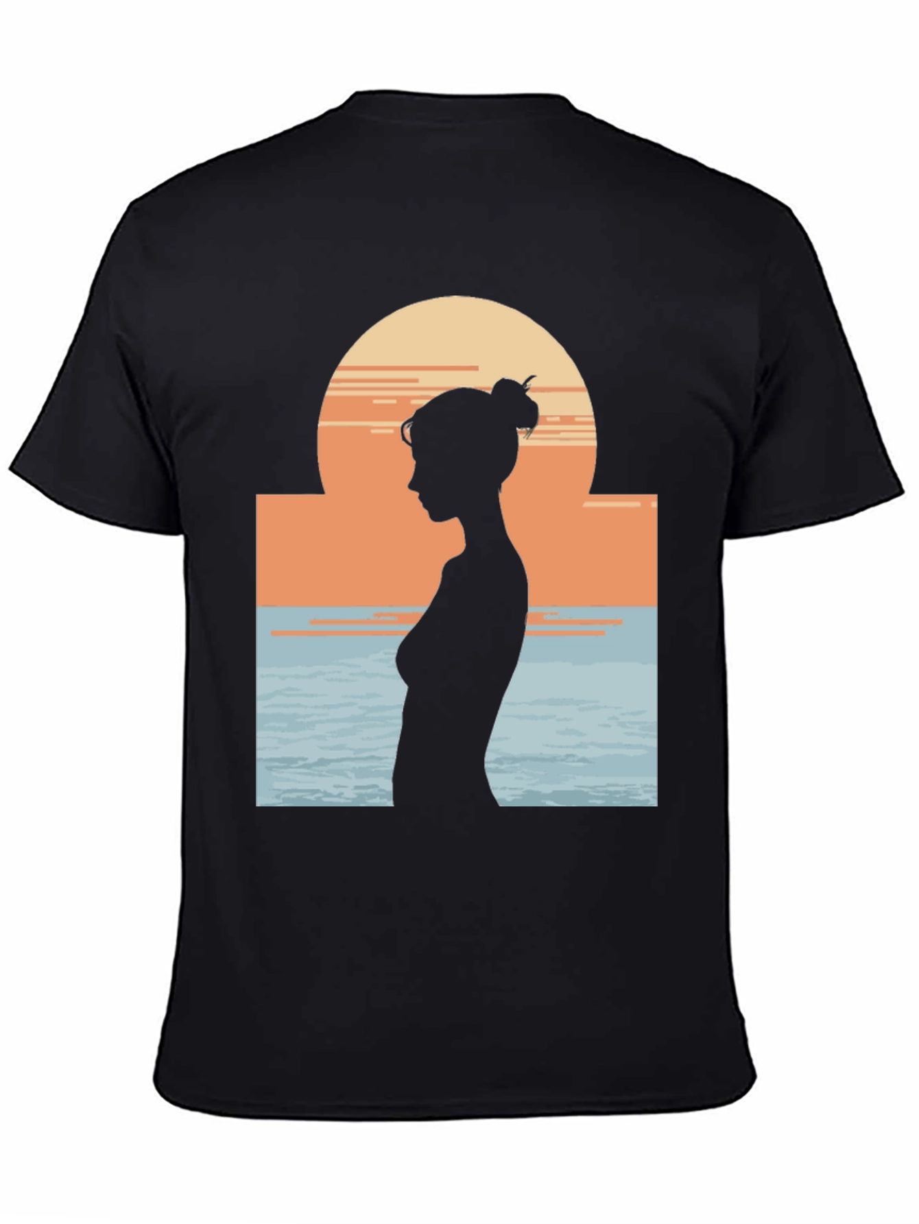 Silhouette Sunset Graphic Tee - Relaxed Fit