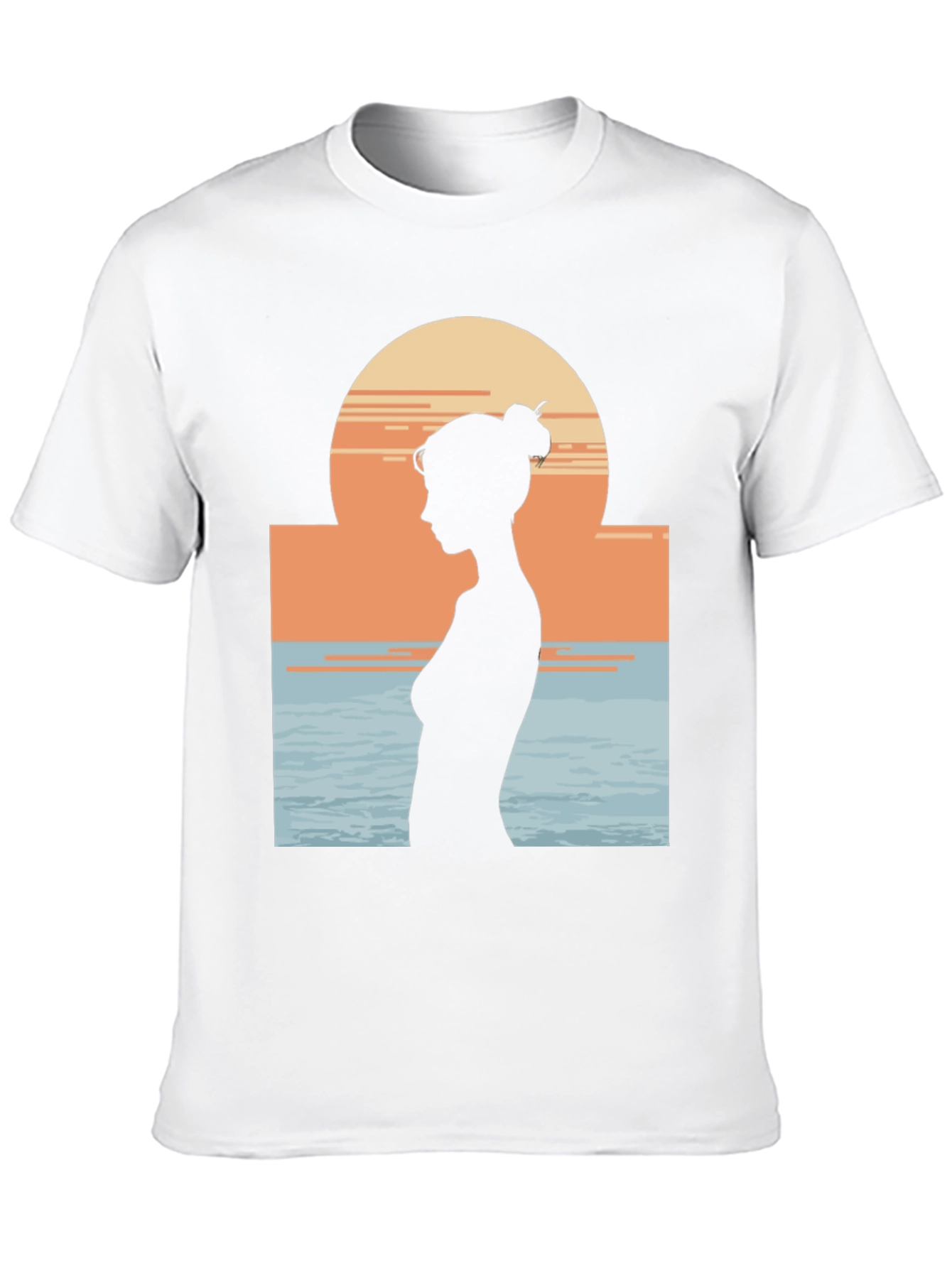 Silhouette Sunset Graphic Tee - Relaxed Fit