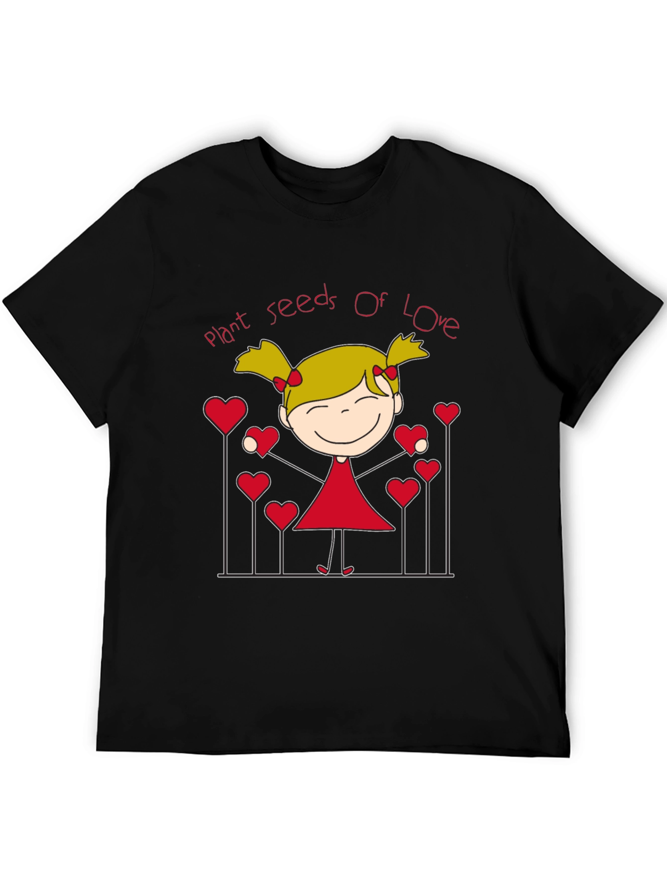 Plant Seeds of Love Graphic T-Shirt