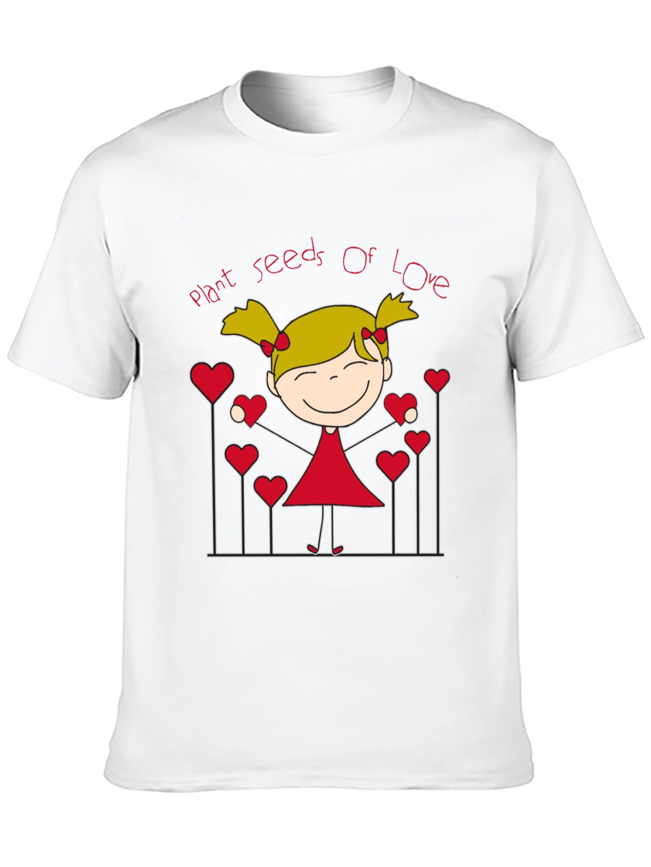 Plant Seeds of Love Graphic T-Shirt