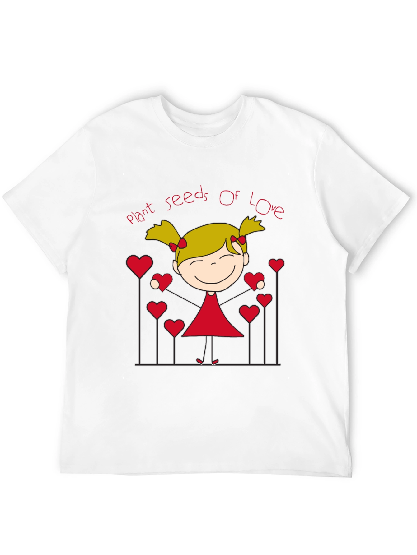 Plant Seeds of Love Graphic T-Shirt