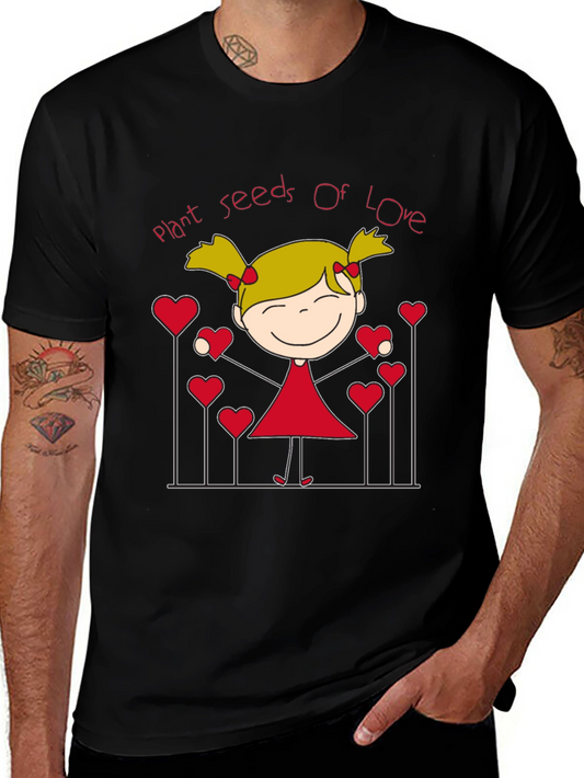 Plant Seeds of Love Graphic T-Shirt