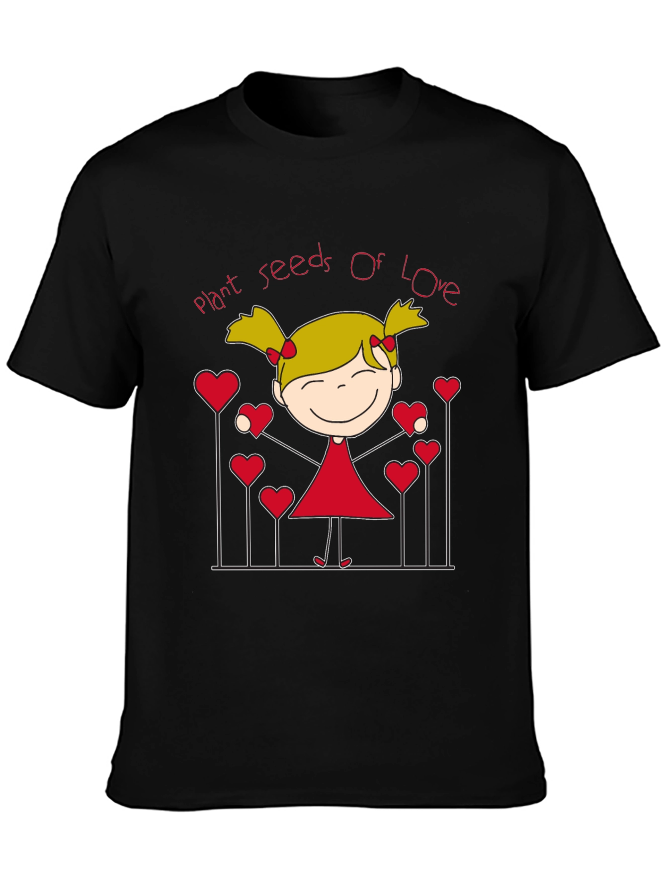 Plant Seeds of Love Graphic T-Shirt