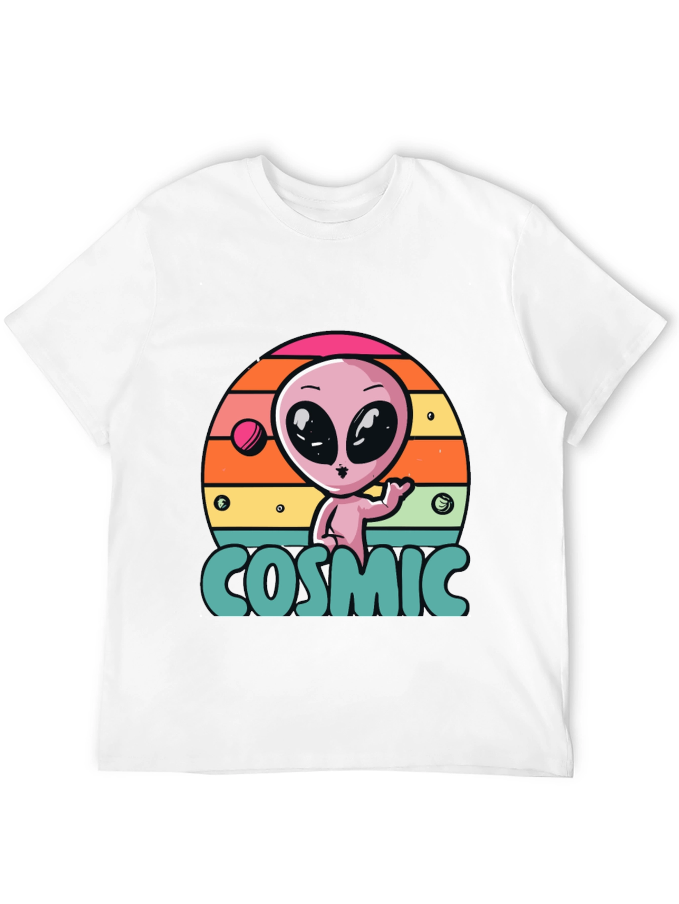 Cosmic Alien T-Shirt - Retro Style