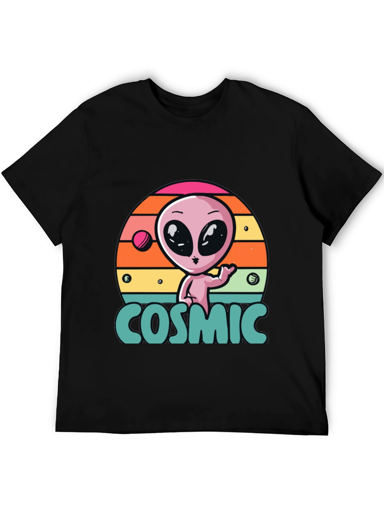 Cosmic Alien T-Shirt - Retro Style