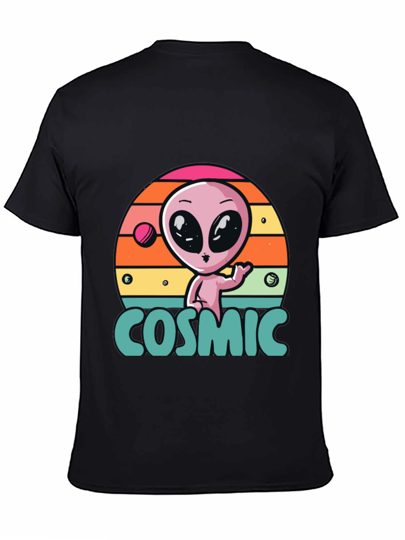 Cosmic Alien T-Shirt - Retro Style