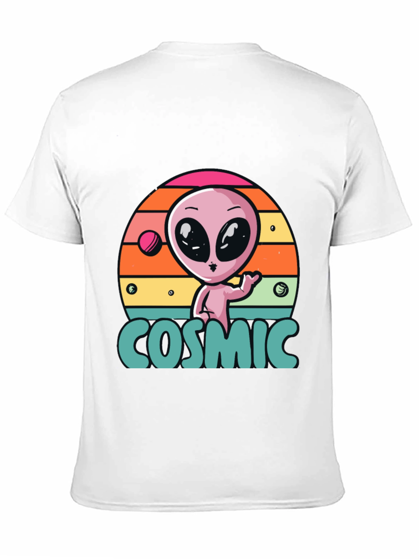 Cosmic Alien T-Shirt - Retro Style