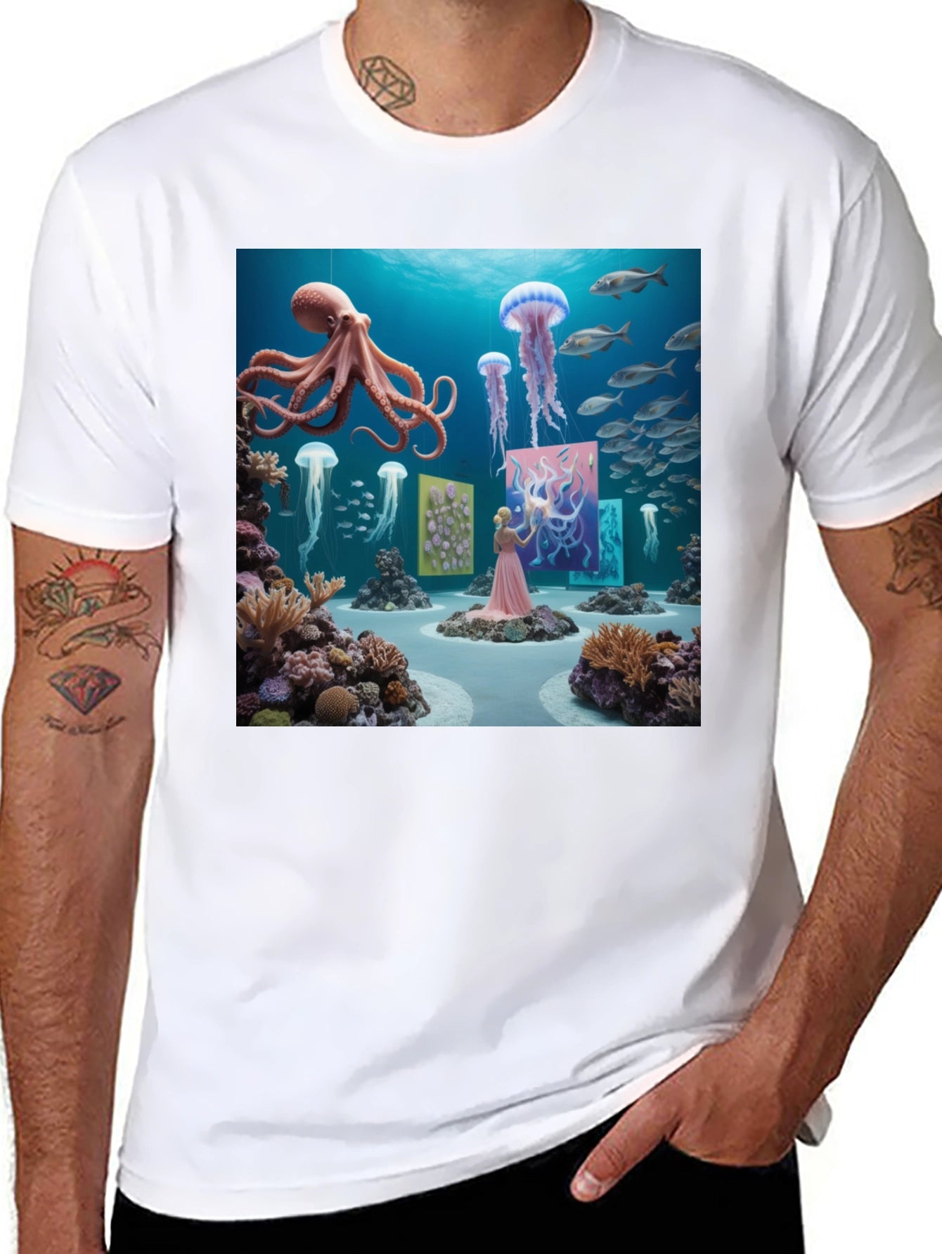 Underwater Art Gallery T-Shirt