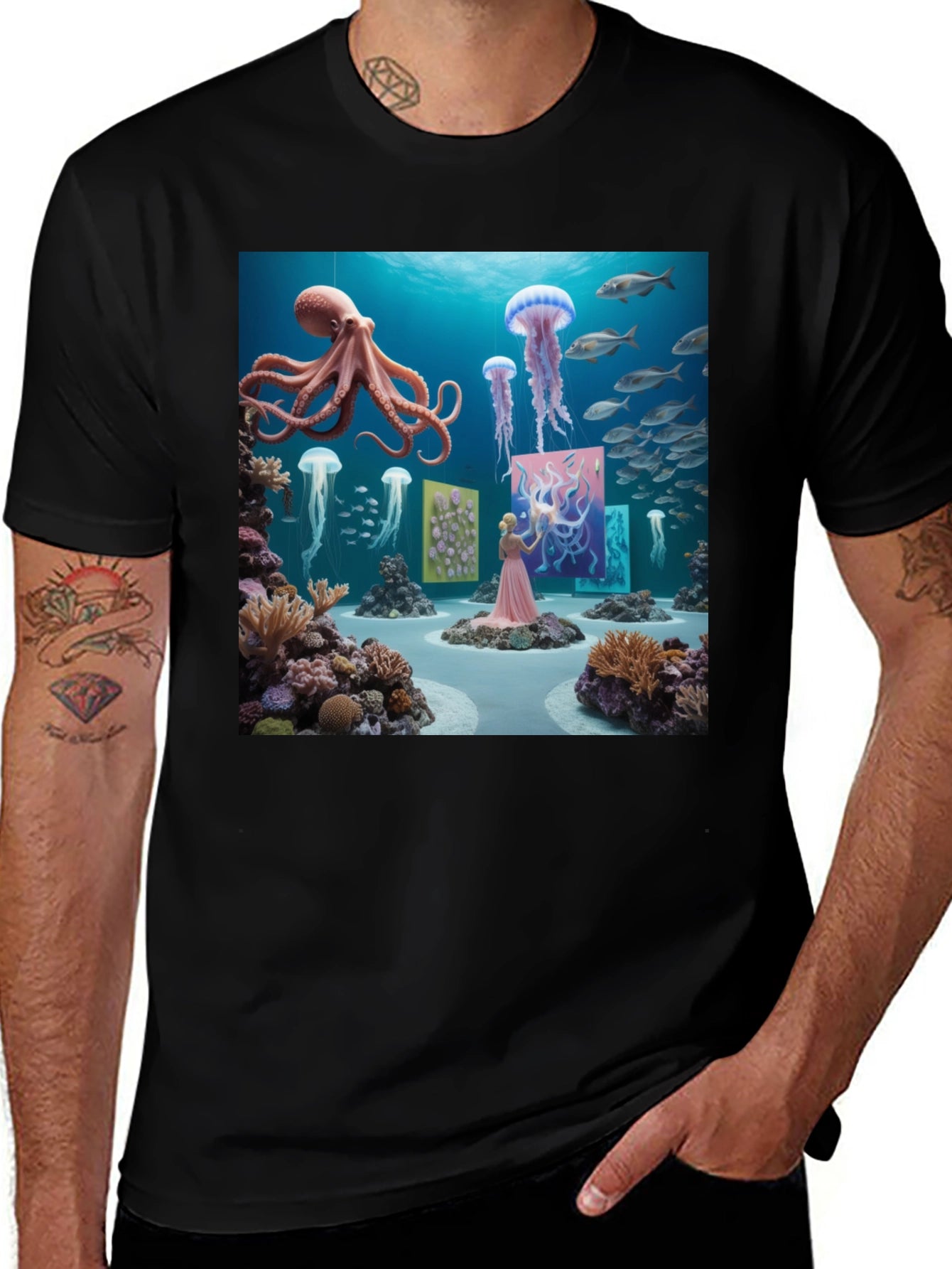 Underwater Art Gallery T-Shirt