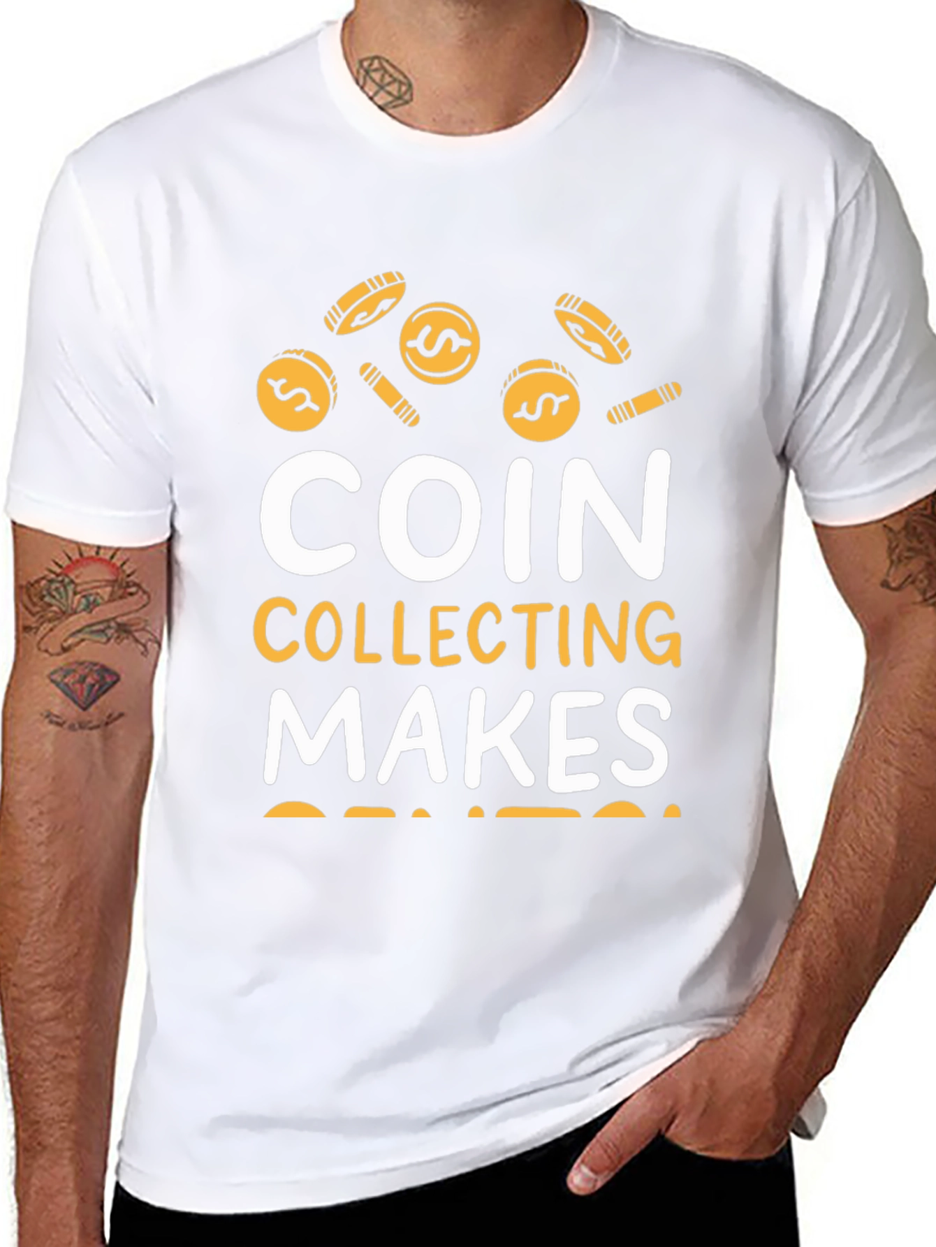 Coin Collecting Makes Cents T-Shirt