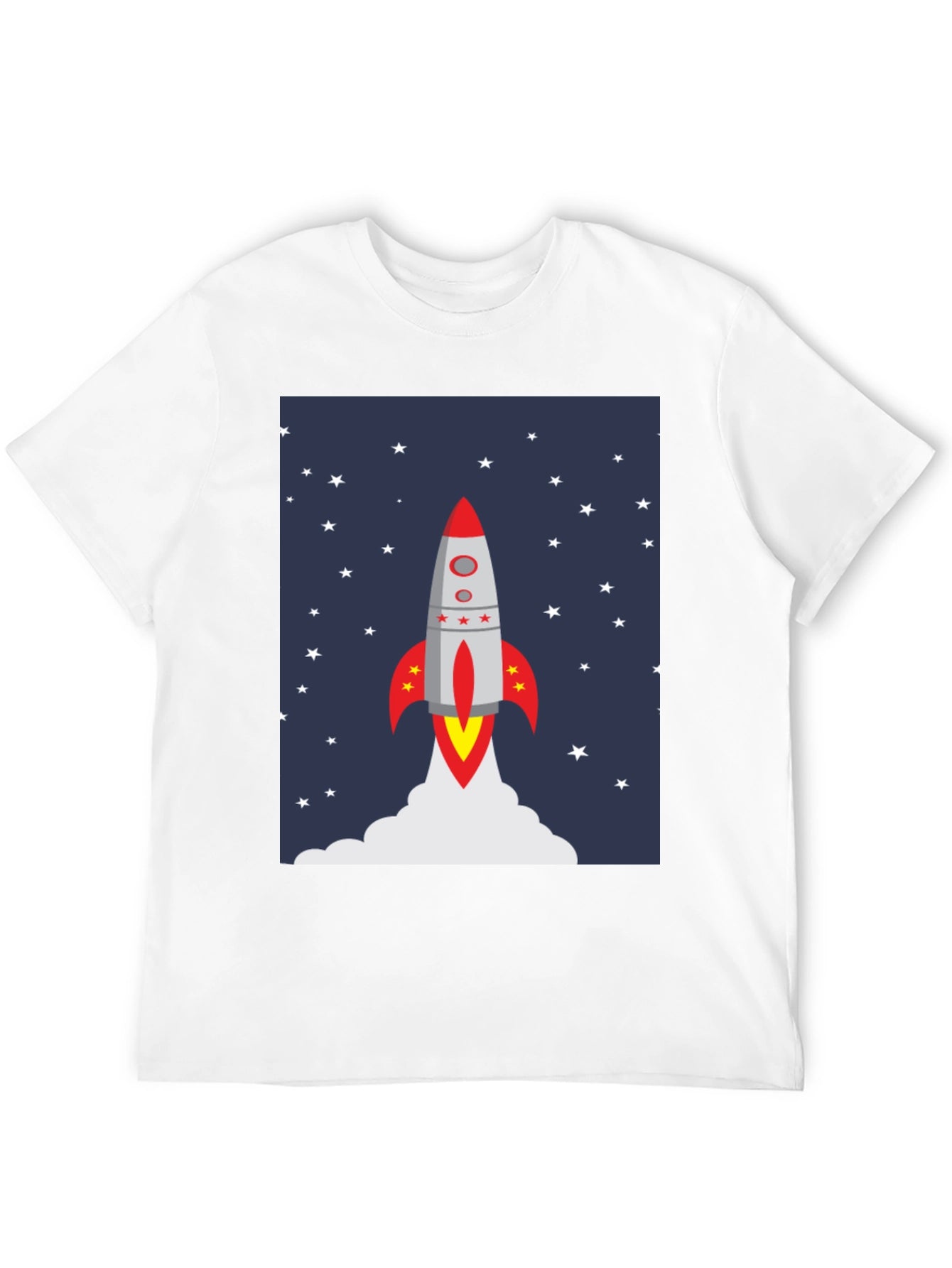 Rocket Launch T-Shirt Space Design