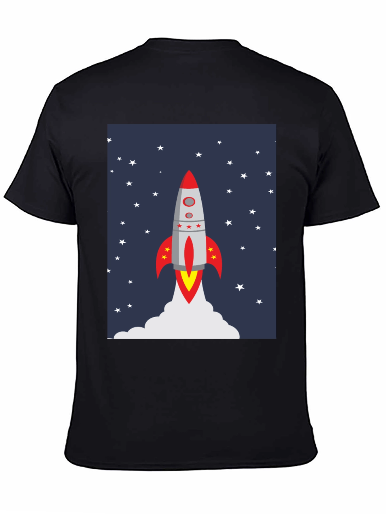 Rocket Launch T-Shirt Space Design