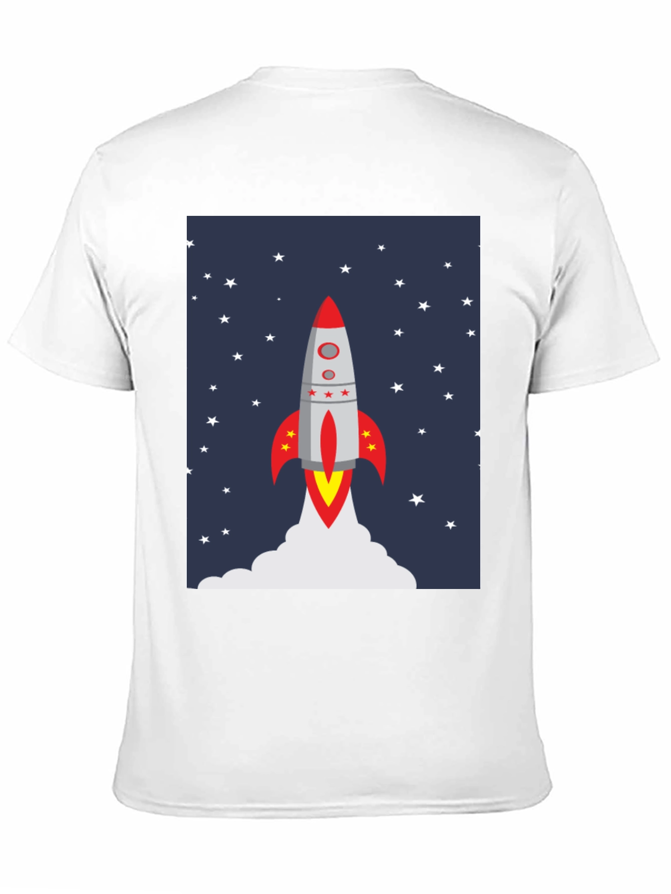 Rocket Launch T-Shirt Space Design