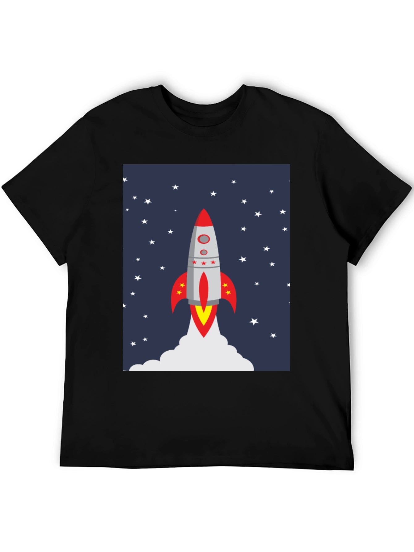 Rocket Launch T-Shirt Space Design
