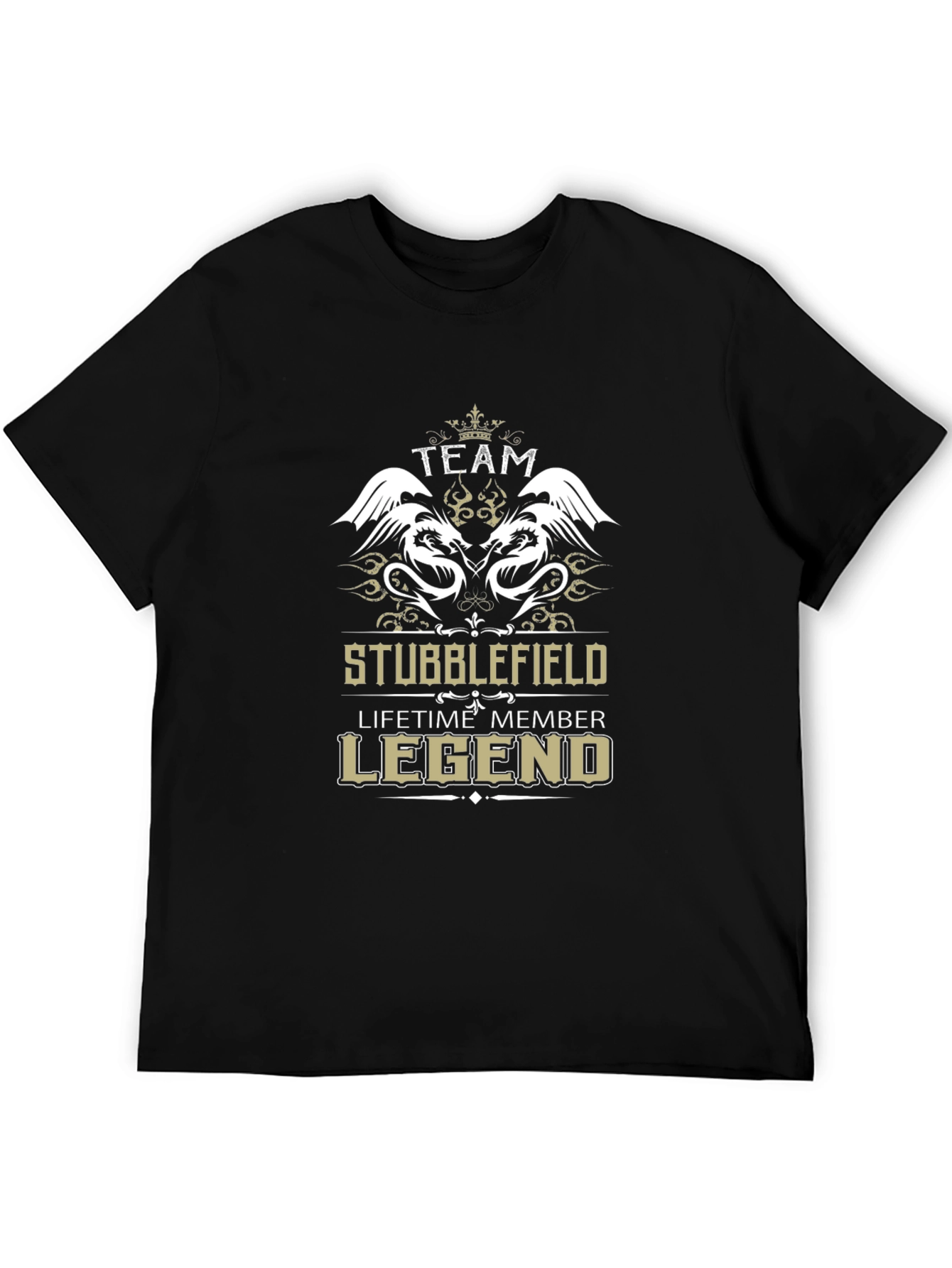 Stubblefield Team Legend Black T-Shirt