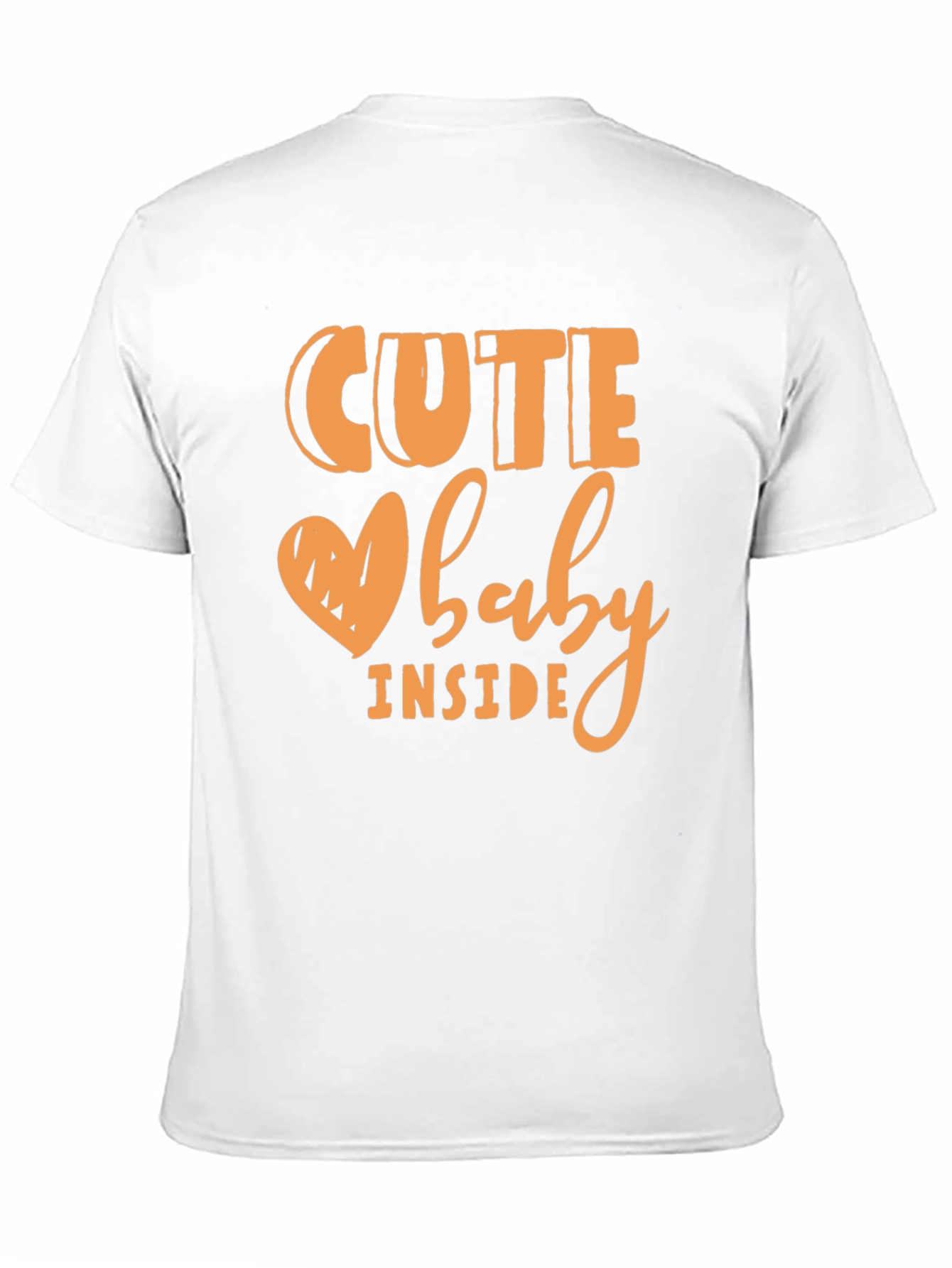 Cute Baby Inside Graphic Tee - Pregnancy Announcement Shirt