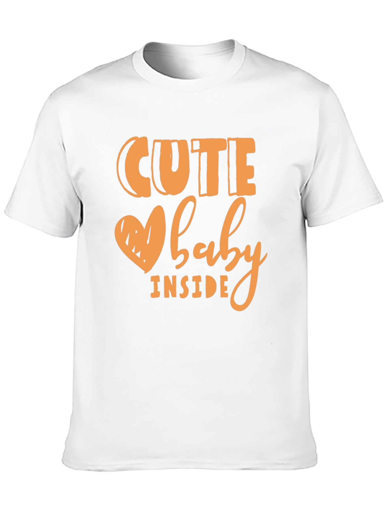 Cute Baby Inside Graphic Tee - Pregnancy Announcement Shirt