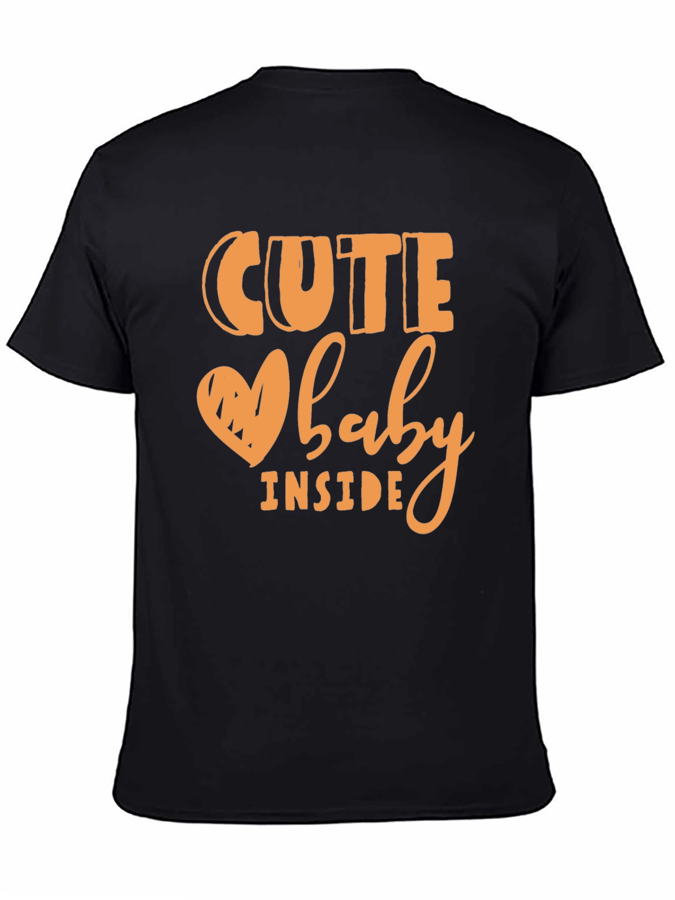 Cute Baby Inside Graphic Tee - Pregnancy Announcement Shirt