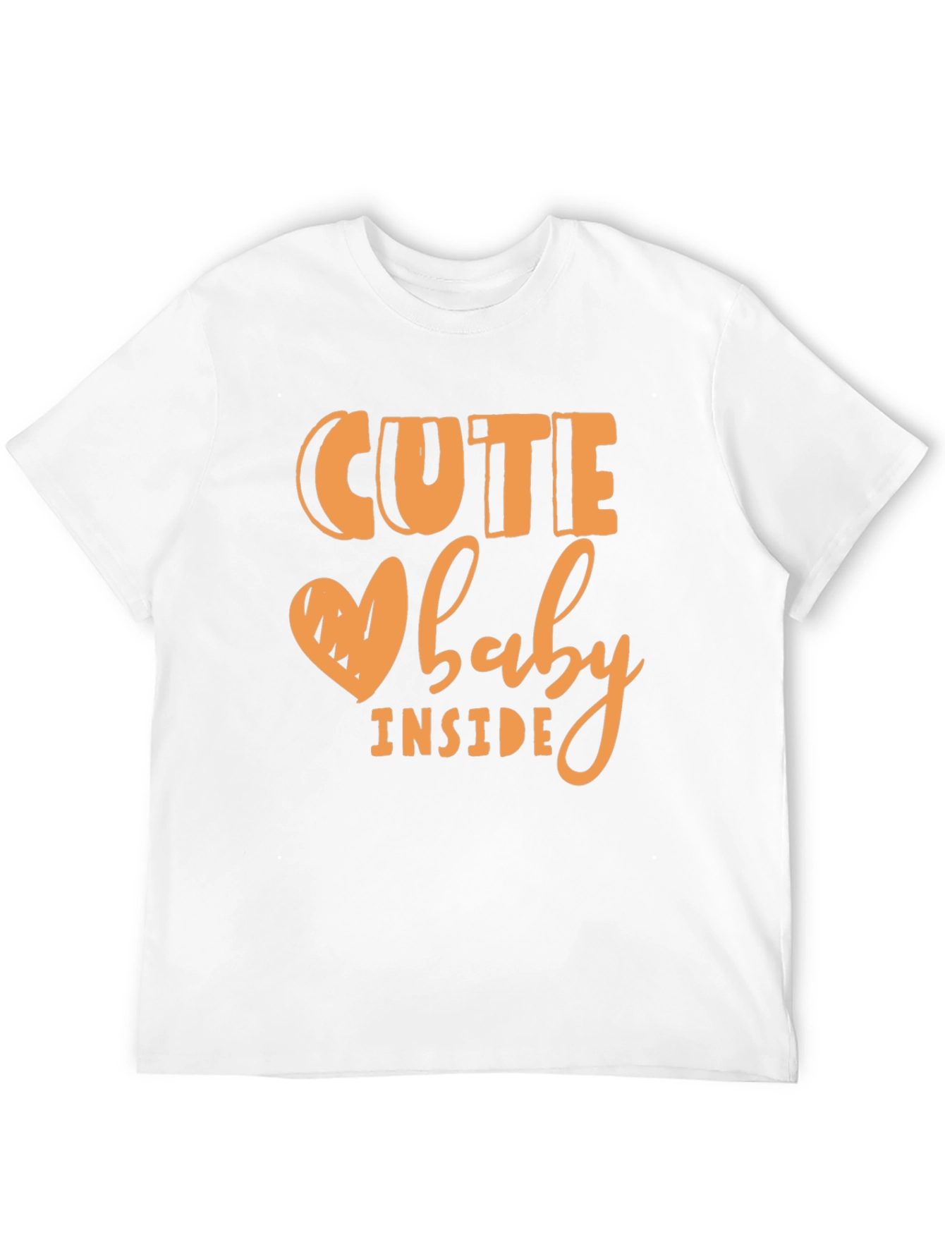Cute Baby Inside Graphic Tee - Pregnancy Announcement Shirt