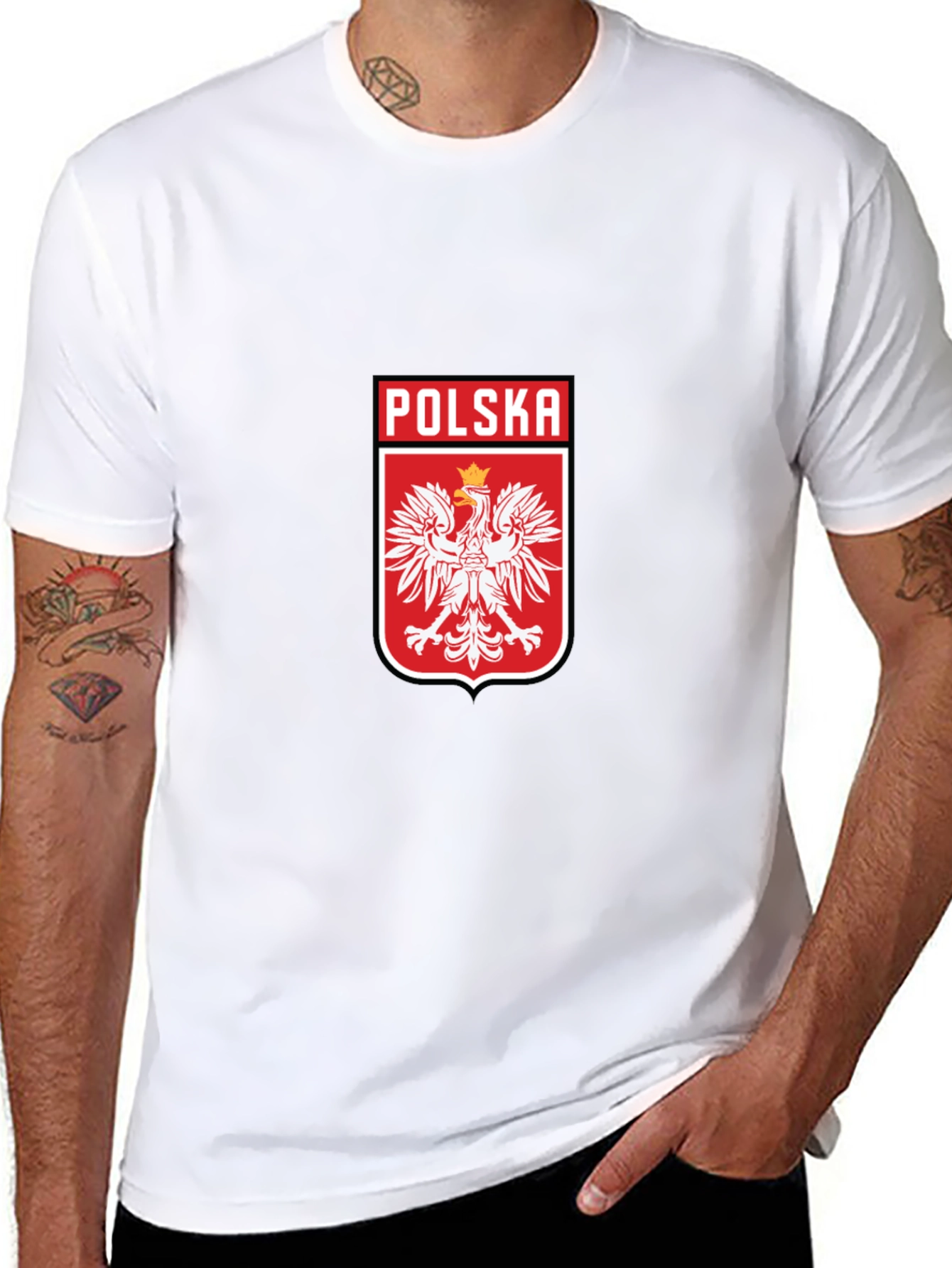Poland Eagle Crest T-Shirt - Polska Pride Tee