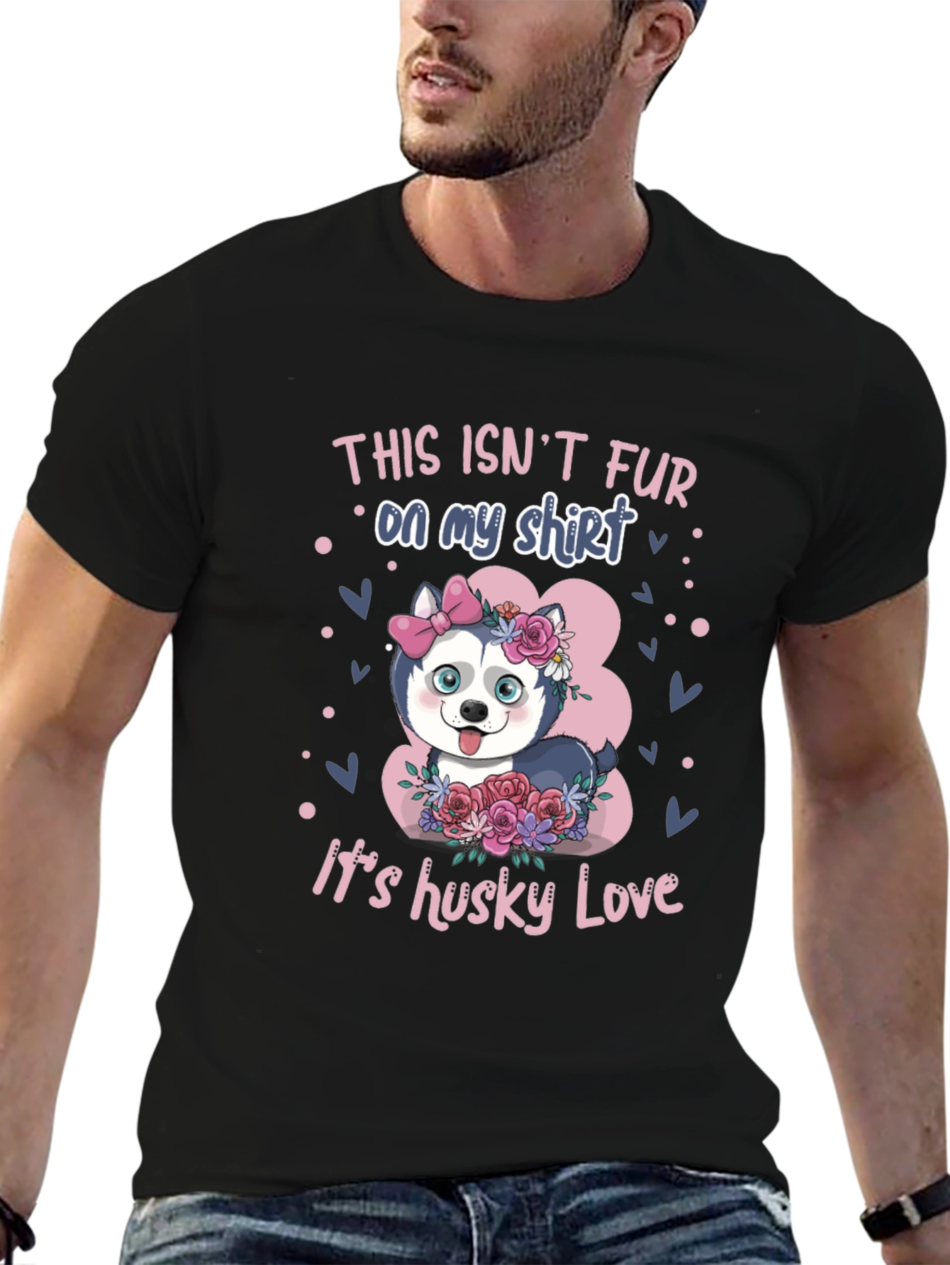 Husky Love T-Shirt - Dog Lover Tee