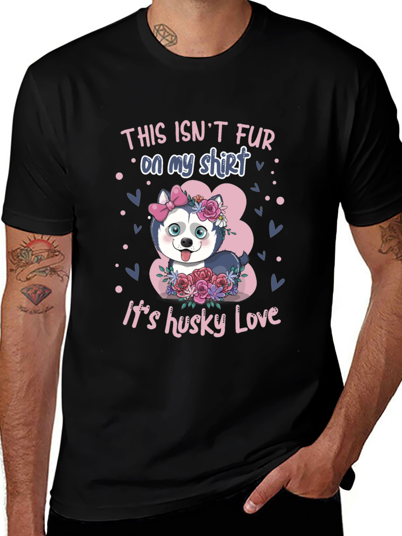 Husky Love T-Shirt - Dog Lover Tee