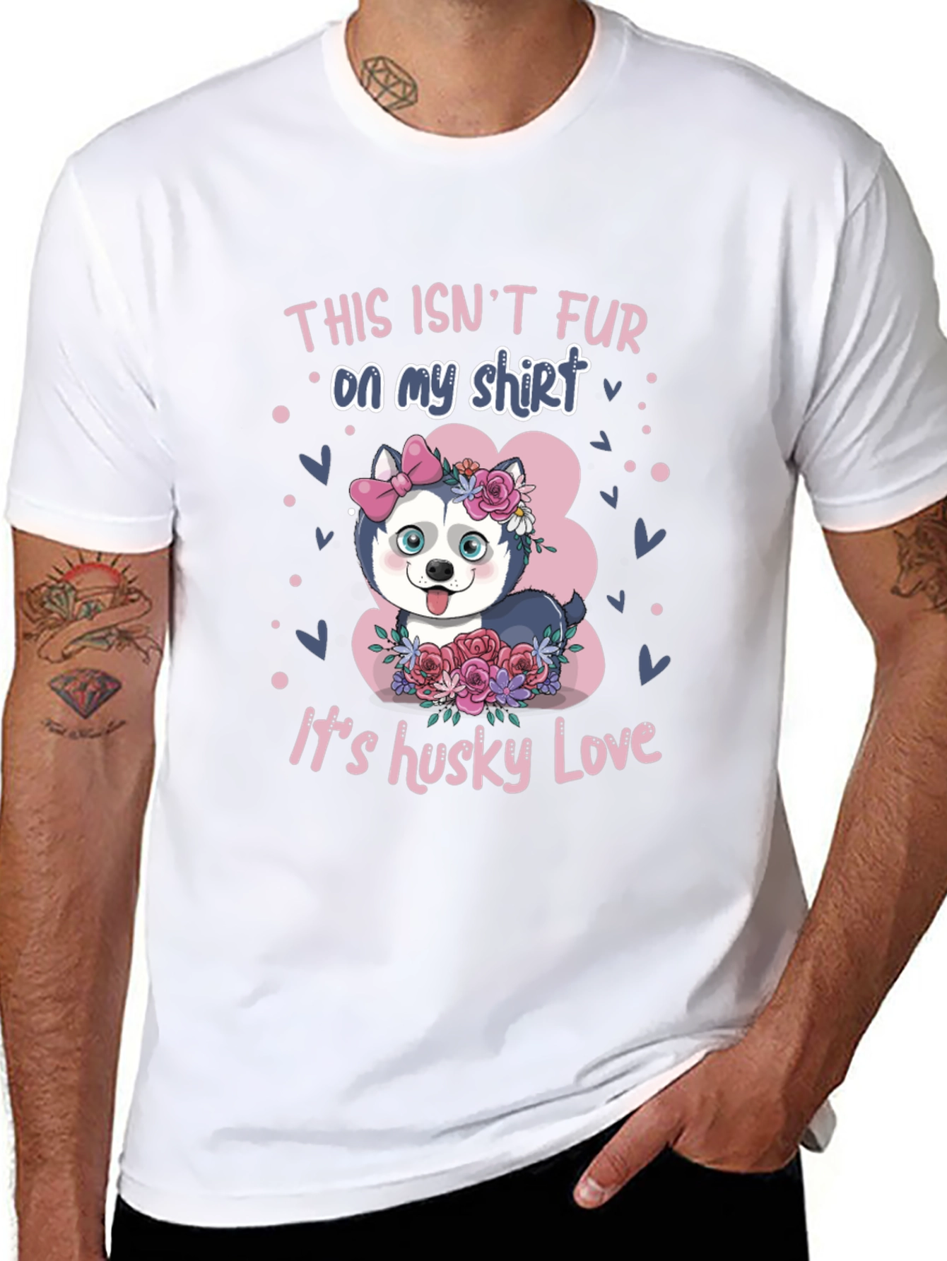 Husky Love T-Shirt - Dog Lover Tee
