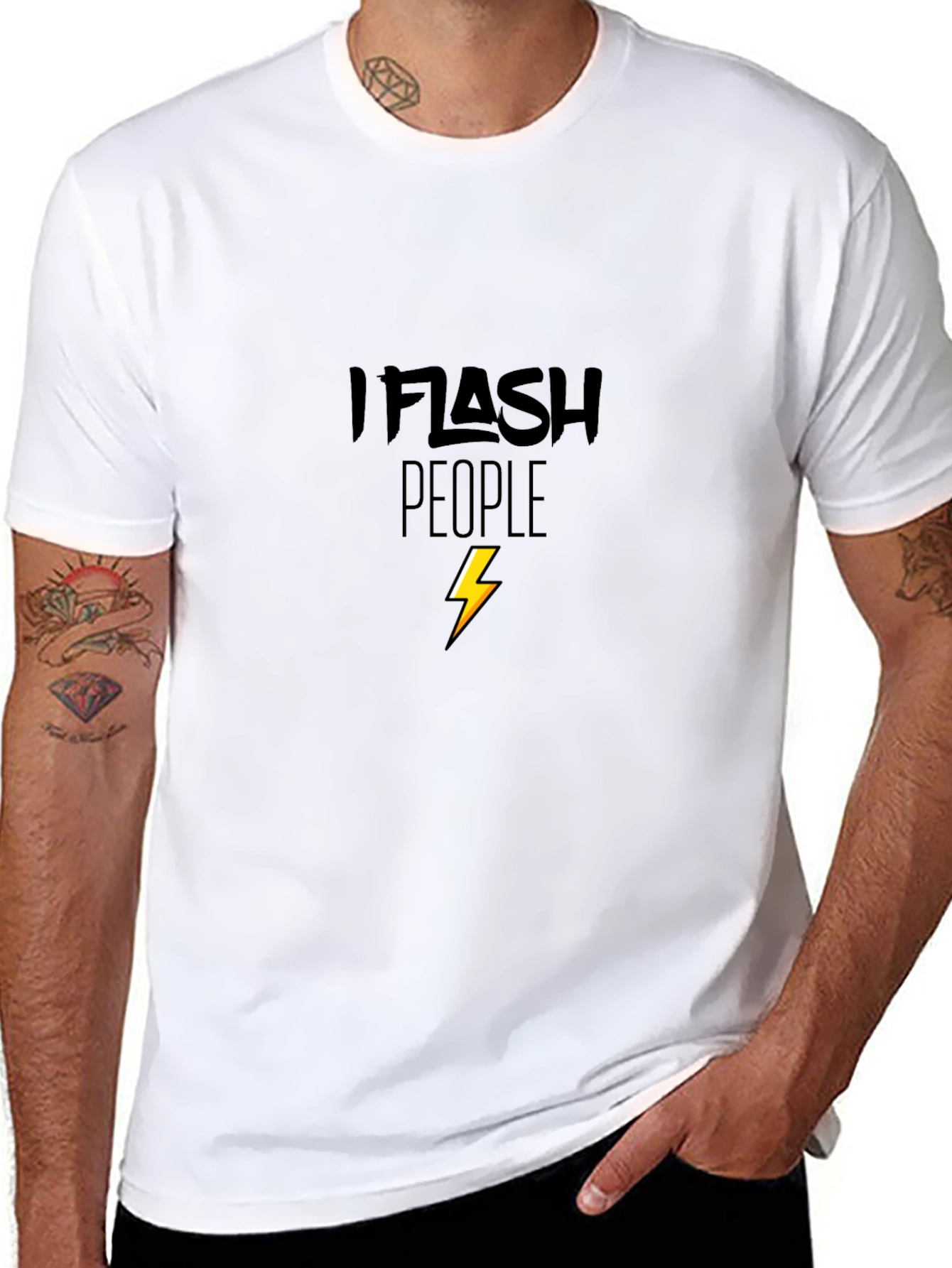 I Flash People Graphic T-Shirt