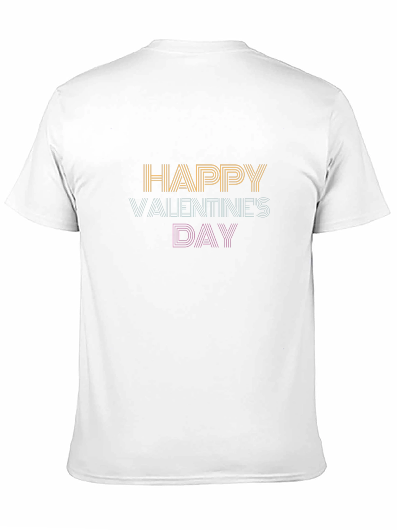 Happy Valentines Day Graphic Tee - Stylish Black T-Shirt