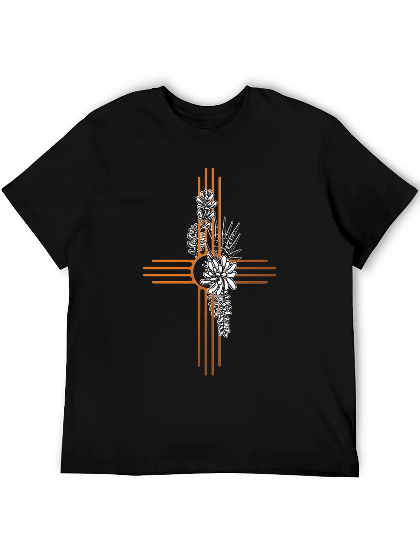 Desert Sunset Cross Graphic Tee