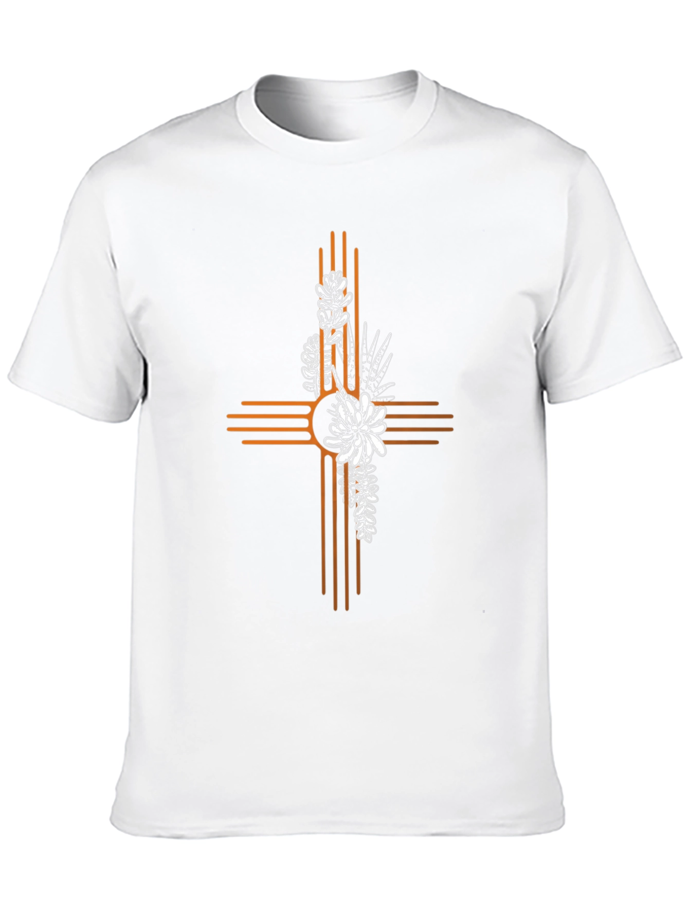 Desert Sunset Cross Graphic Tee