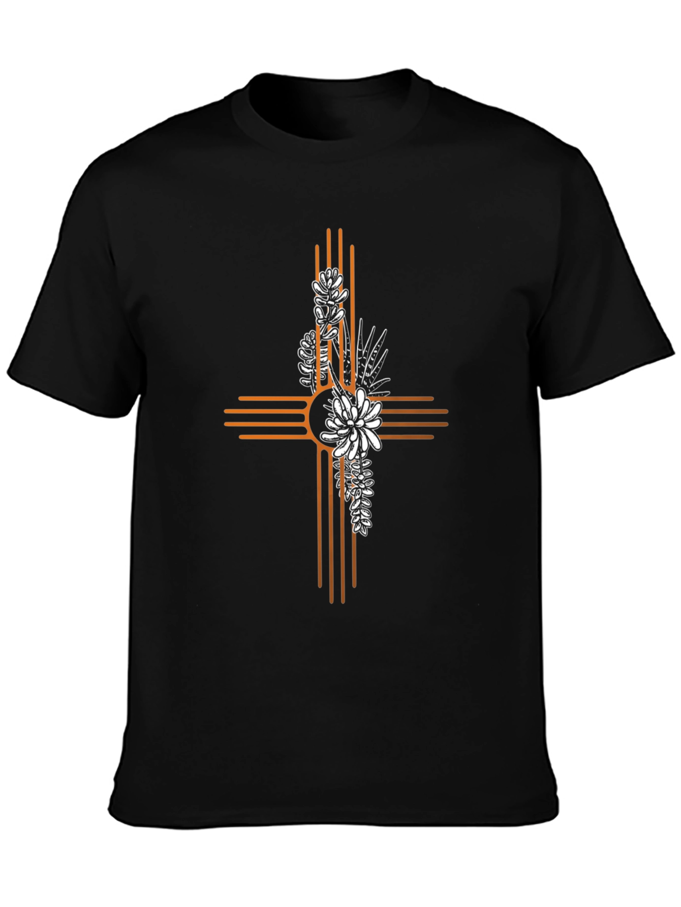Desert Sunset Cross Graphic Tee