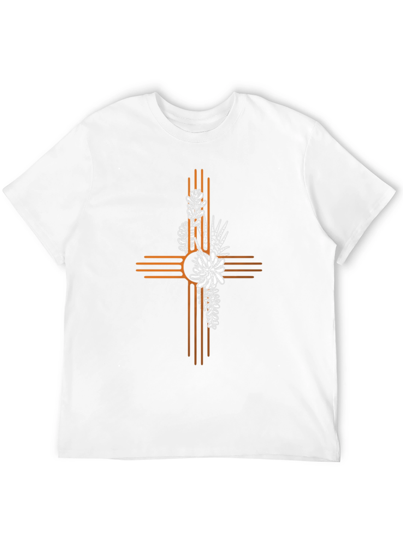 Desert Sunset Cross Graphic Tee