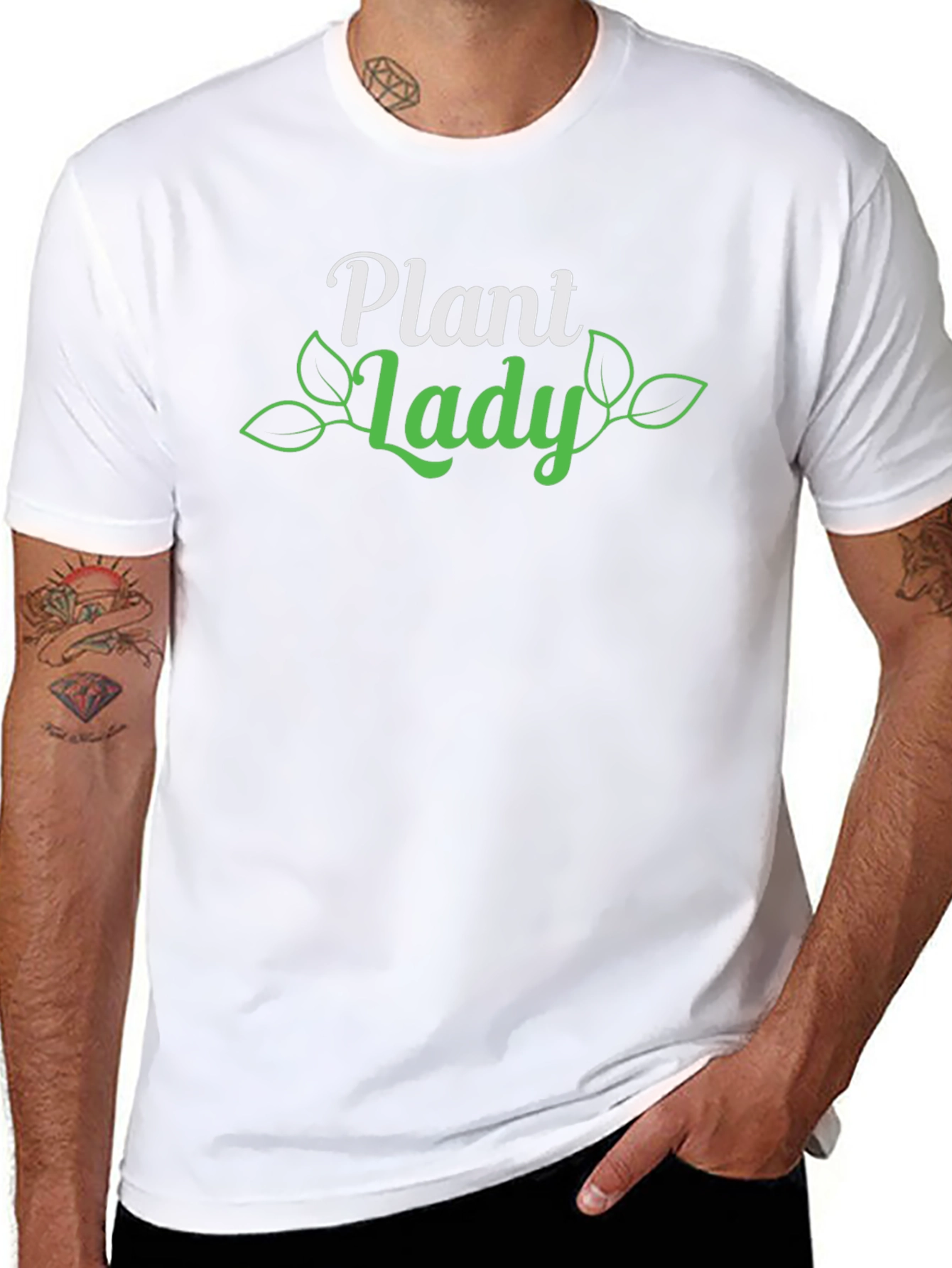 Plant Lady Graphic Tee - Gardening Lover T-Shirt