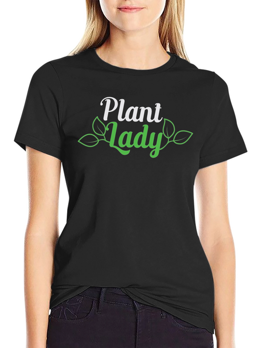 Plant Lady Graphic Tee - Gardening Lover T-Shirt