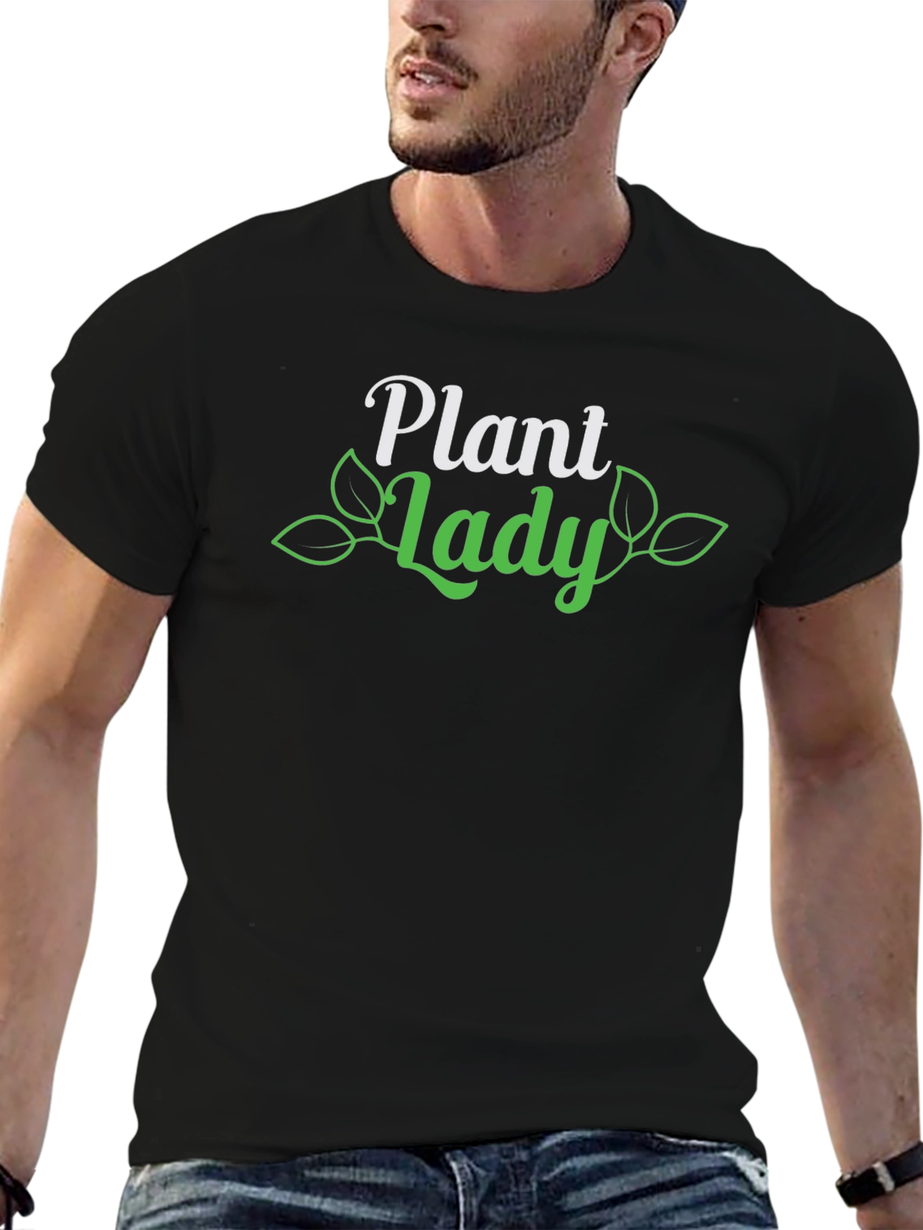 Plant Lady Graphic Tee - Gardening Lover T-Shirt