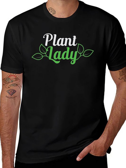 Plant Lady Graphic Tee - Gardening Lover T-Shirt