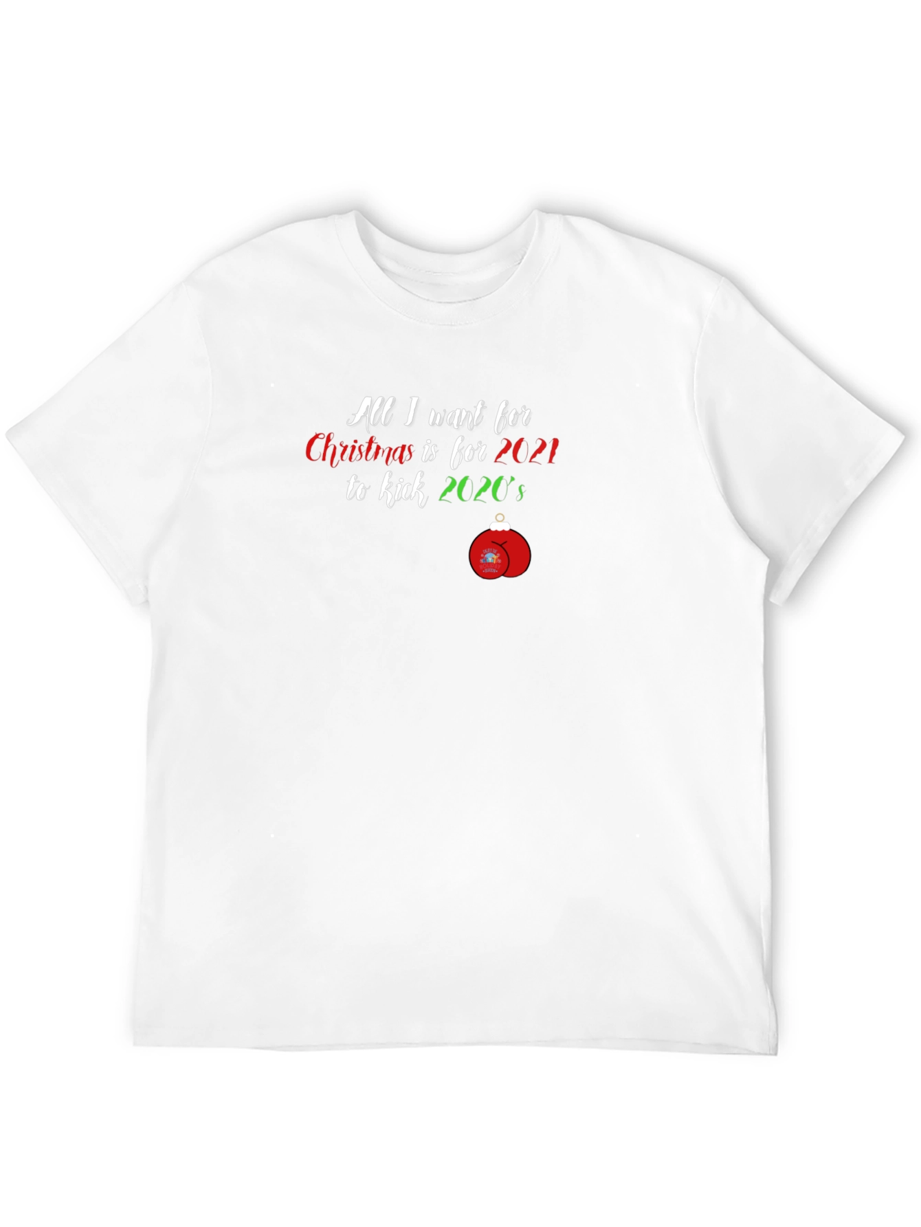 Festive 2021 Kick 2020s Christmas T-Shirt