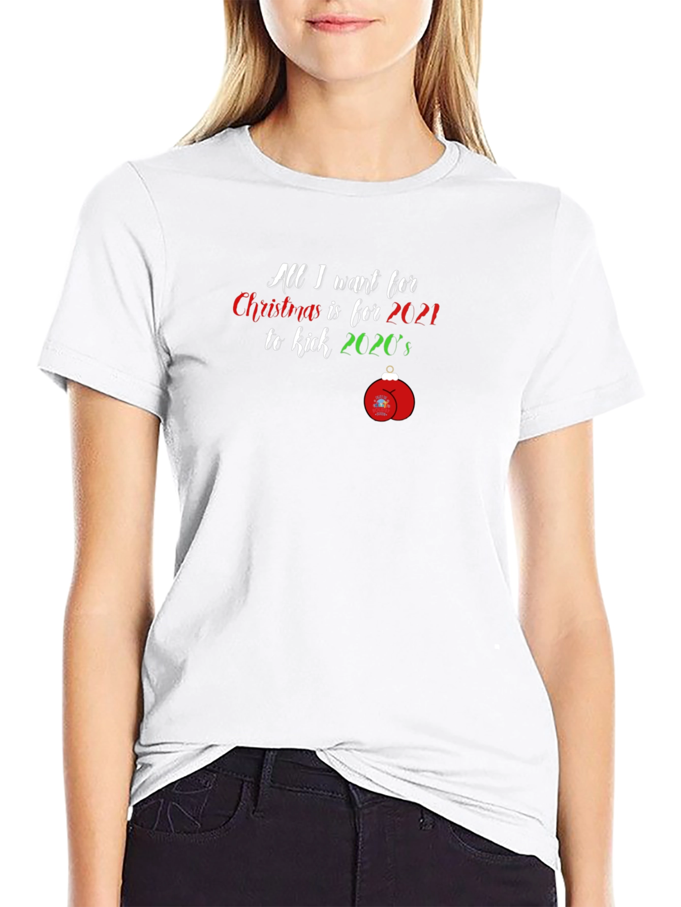 Festive 2021 Kick 2020s Christmas T-Shirt