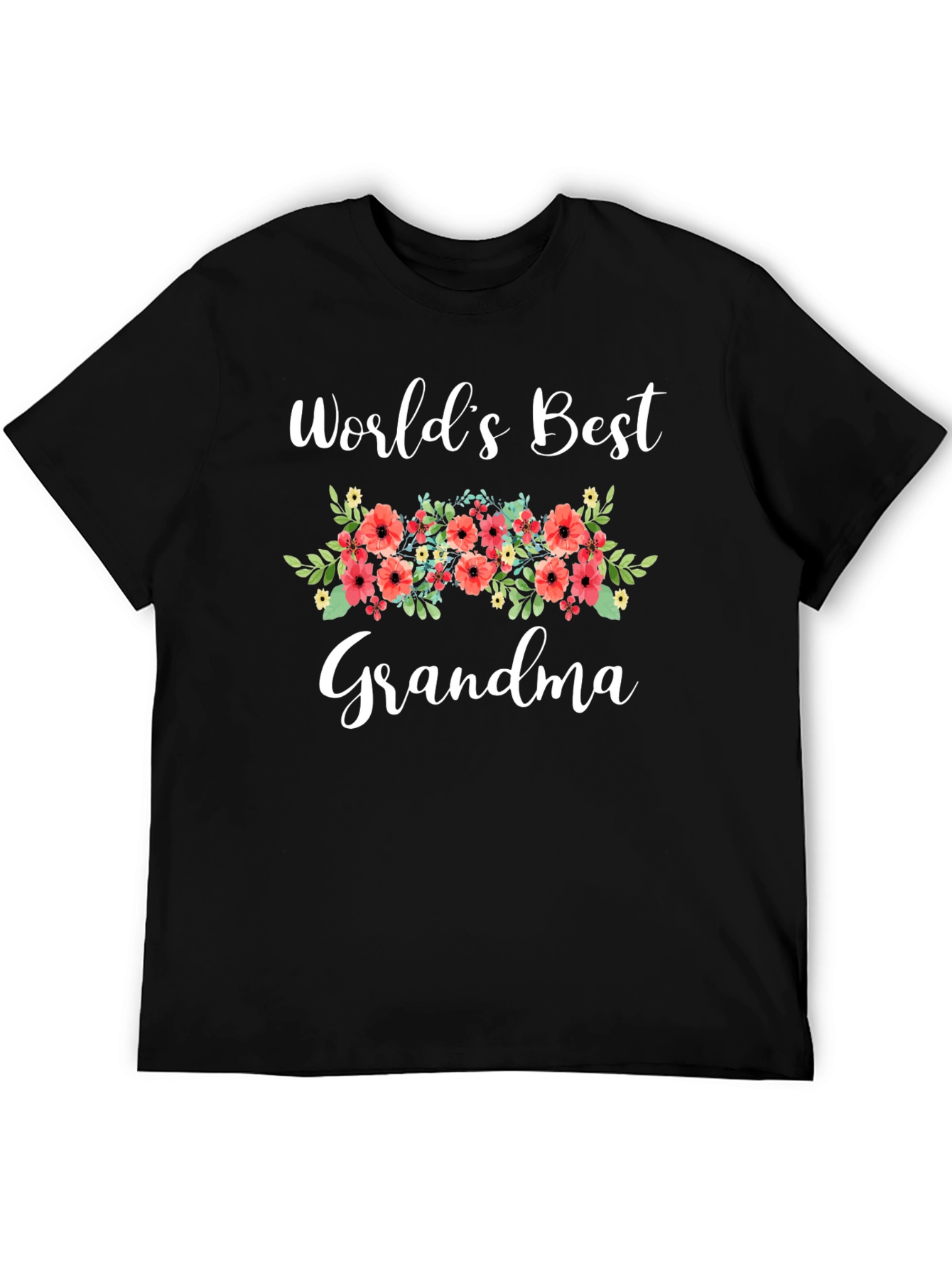 Worlds Best Grandma Graphic T-Shirt