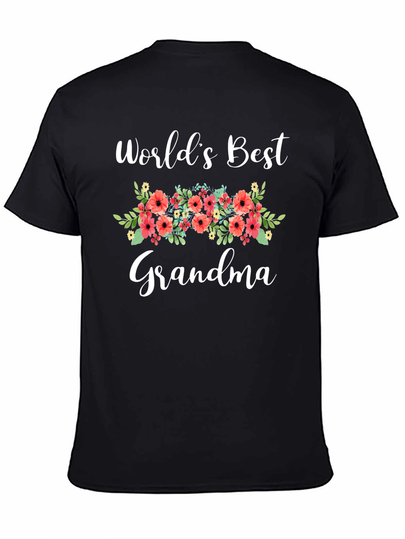 Worlds Best Grandma Graphic T-Shirt
